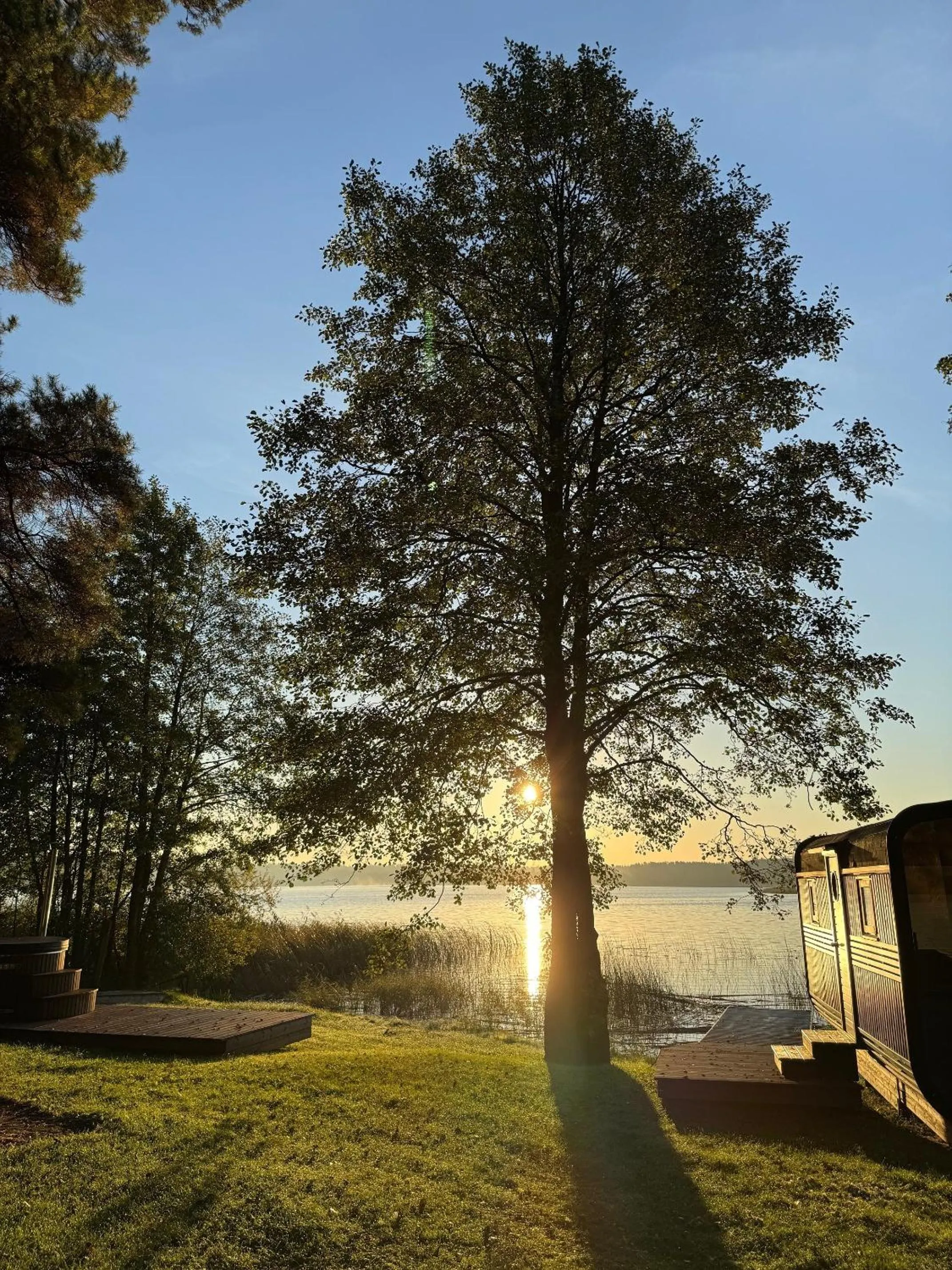 Lake view in Porto Resort