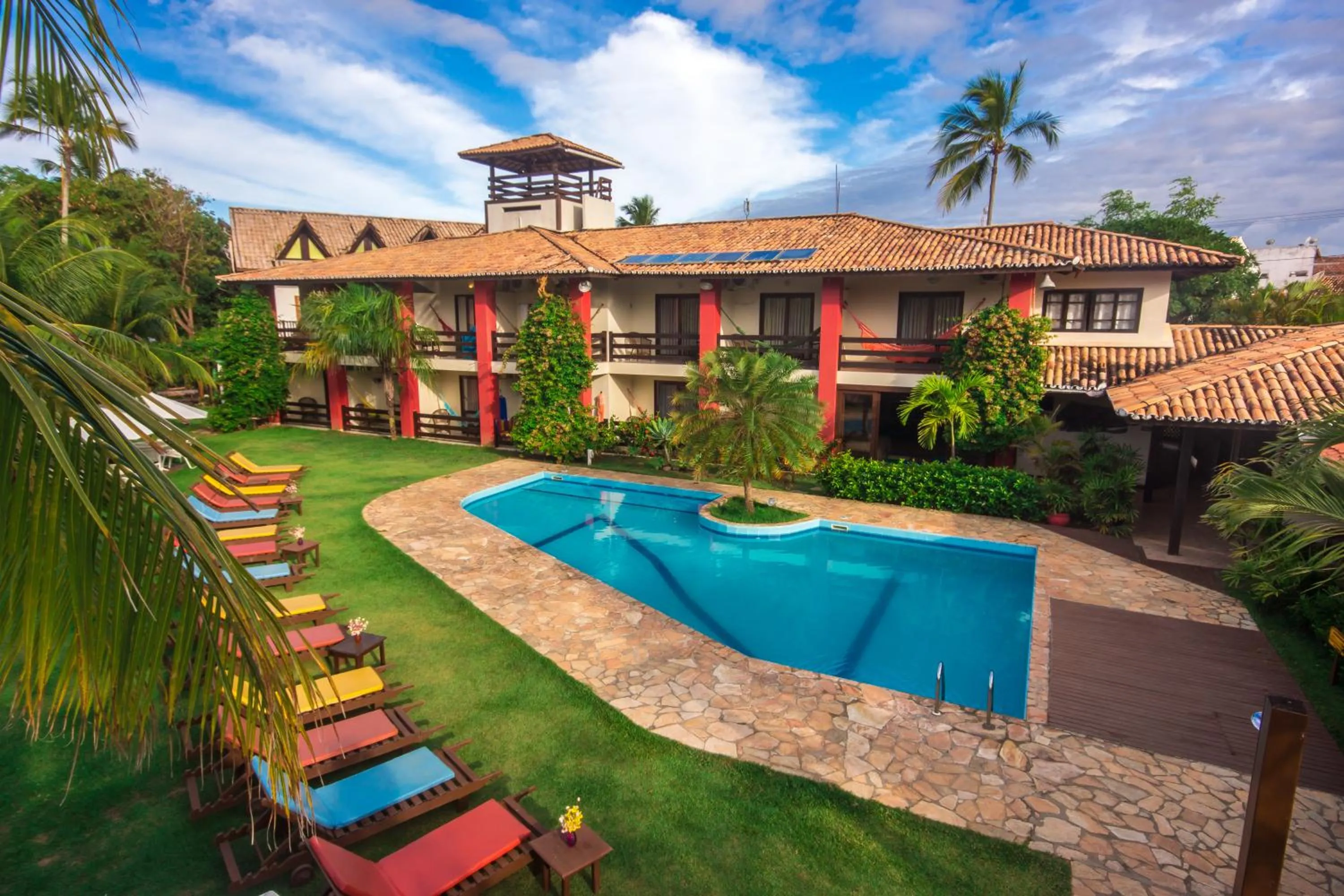 Swimming pool in Porto Zarpa Hotel