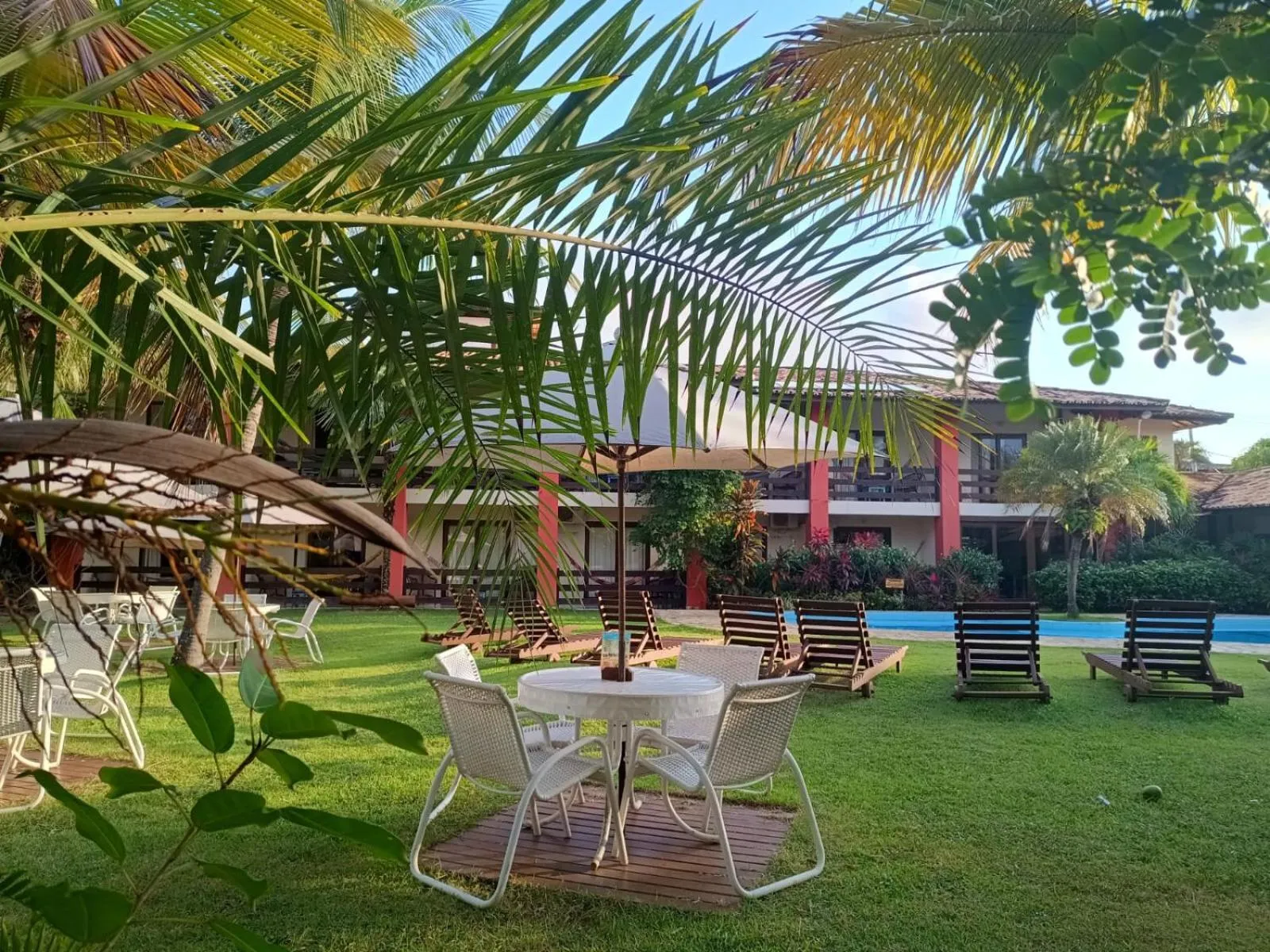 Garden view in Porto Zarpa Hotel