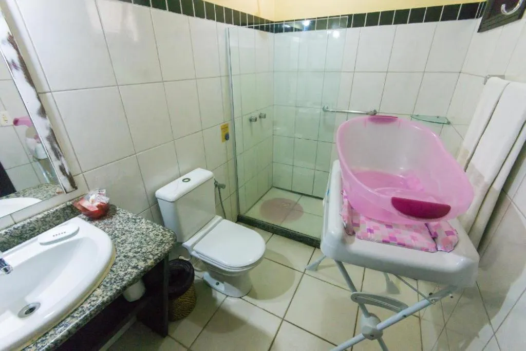 Toilet in Porto Zarpa Hotel