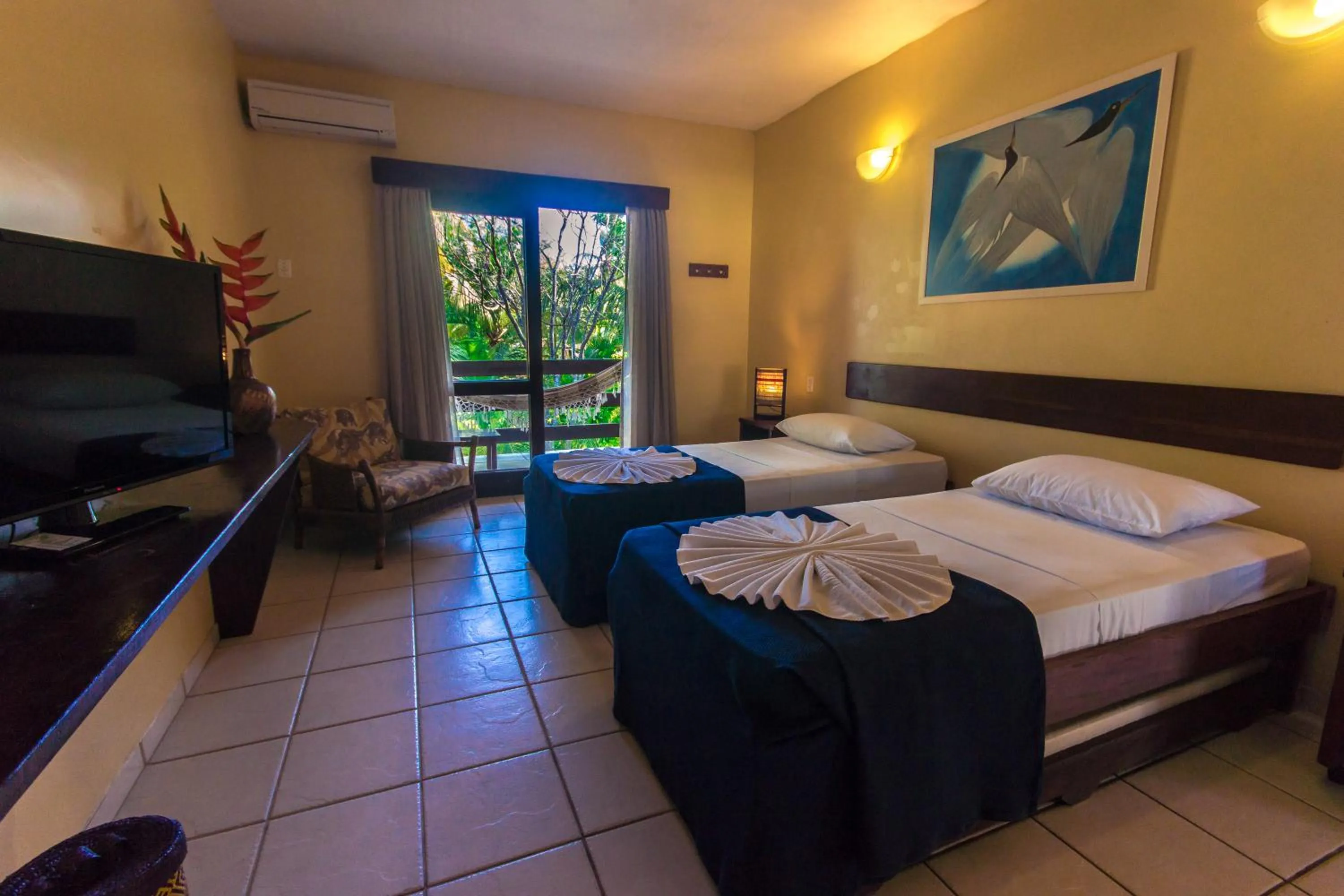 Bedroom, Bed in Porto Zarpa Hotel