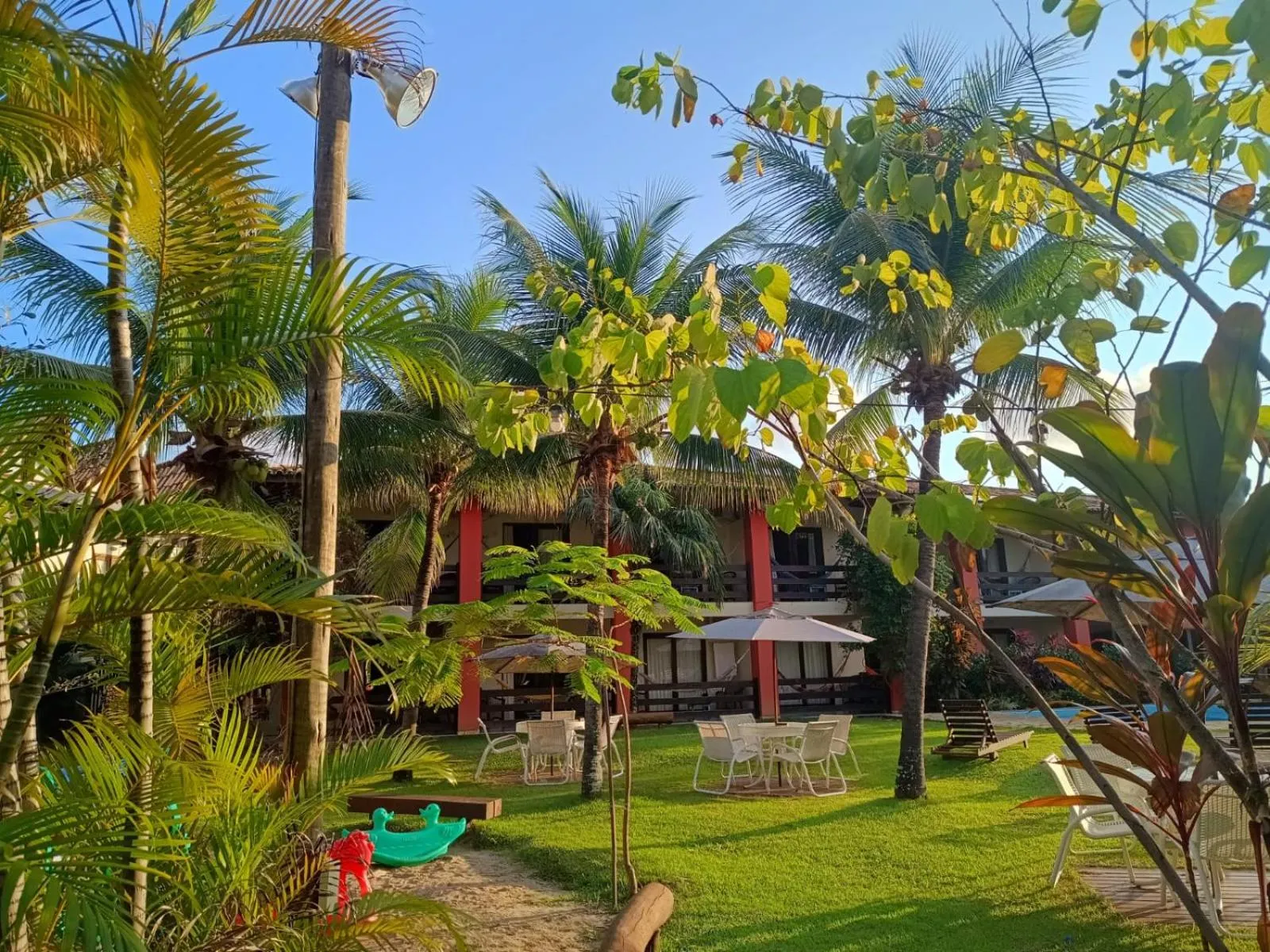 Garden in Porto Zarpa Hotel