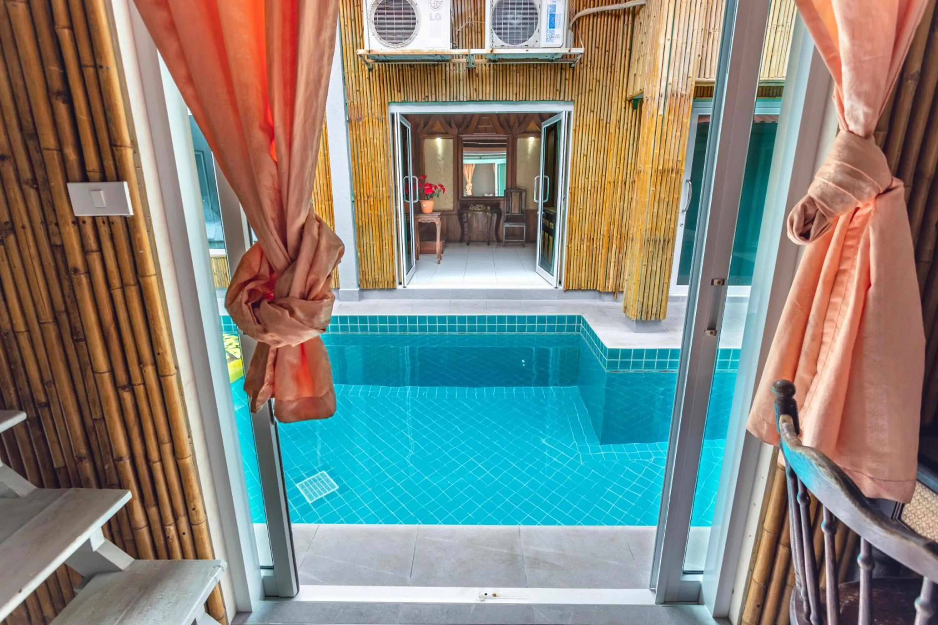 Pool view in ROMANTIC Pool Villa