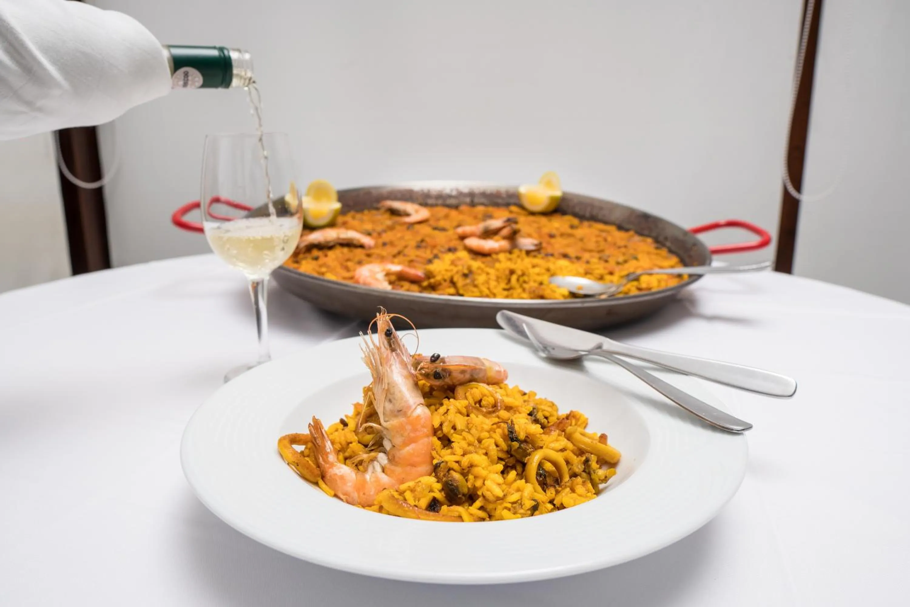 Food in El Mirador Hotel & Spa