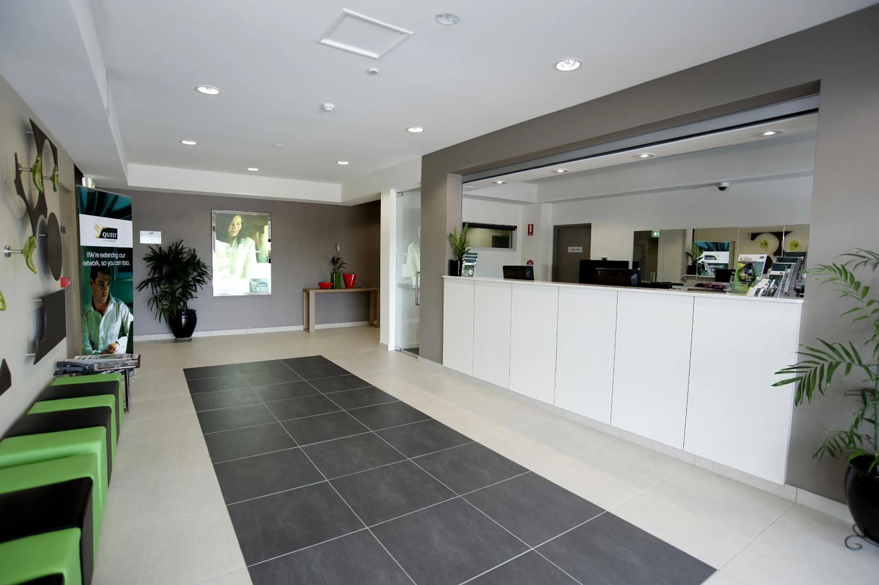 Lobby or reception in Quest Palmerston - Darwin