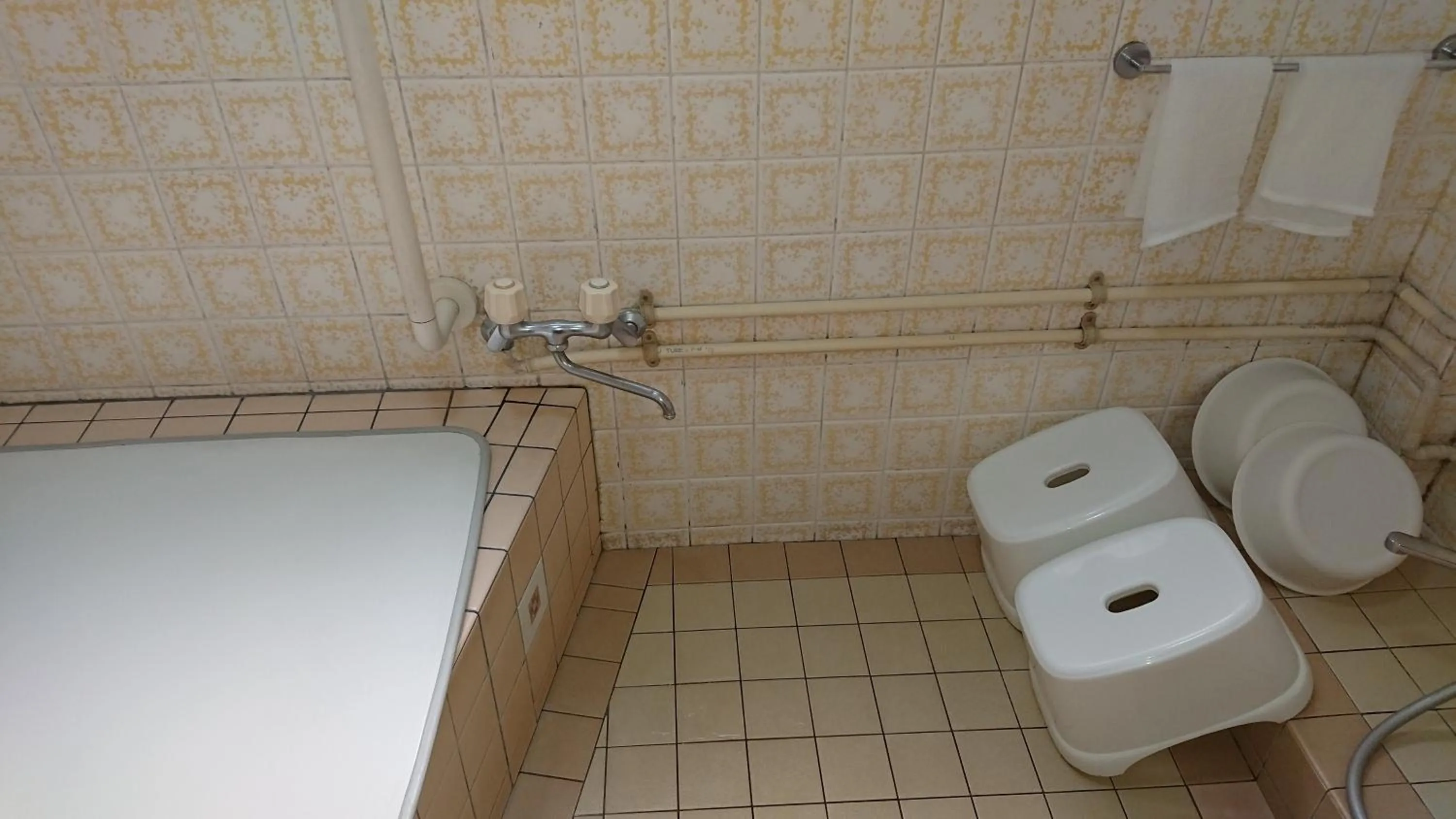 Bathroom in Kasuga Ryokan