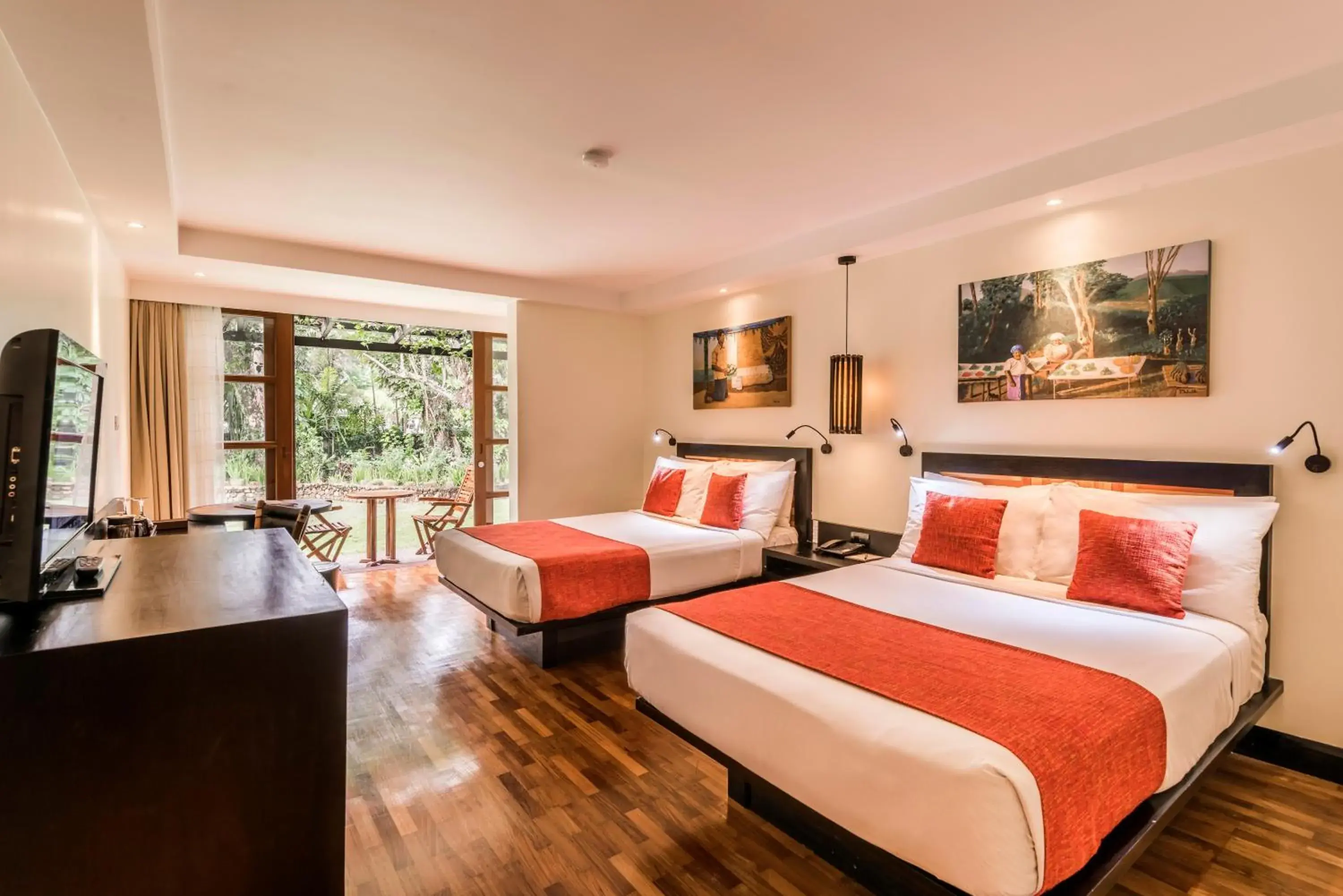 Queen Room with Garden View in The Warwick Fiji Queen Room with Garden View in The Warwick Fiji