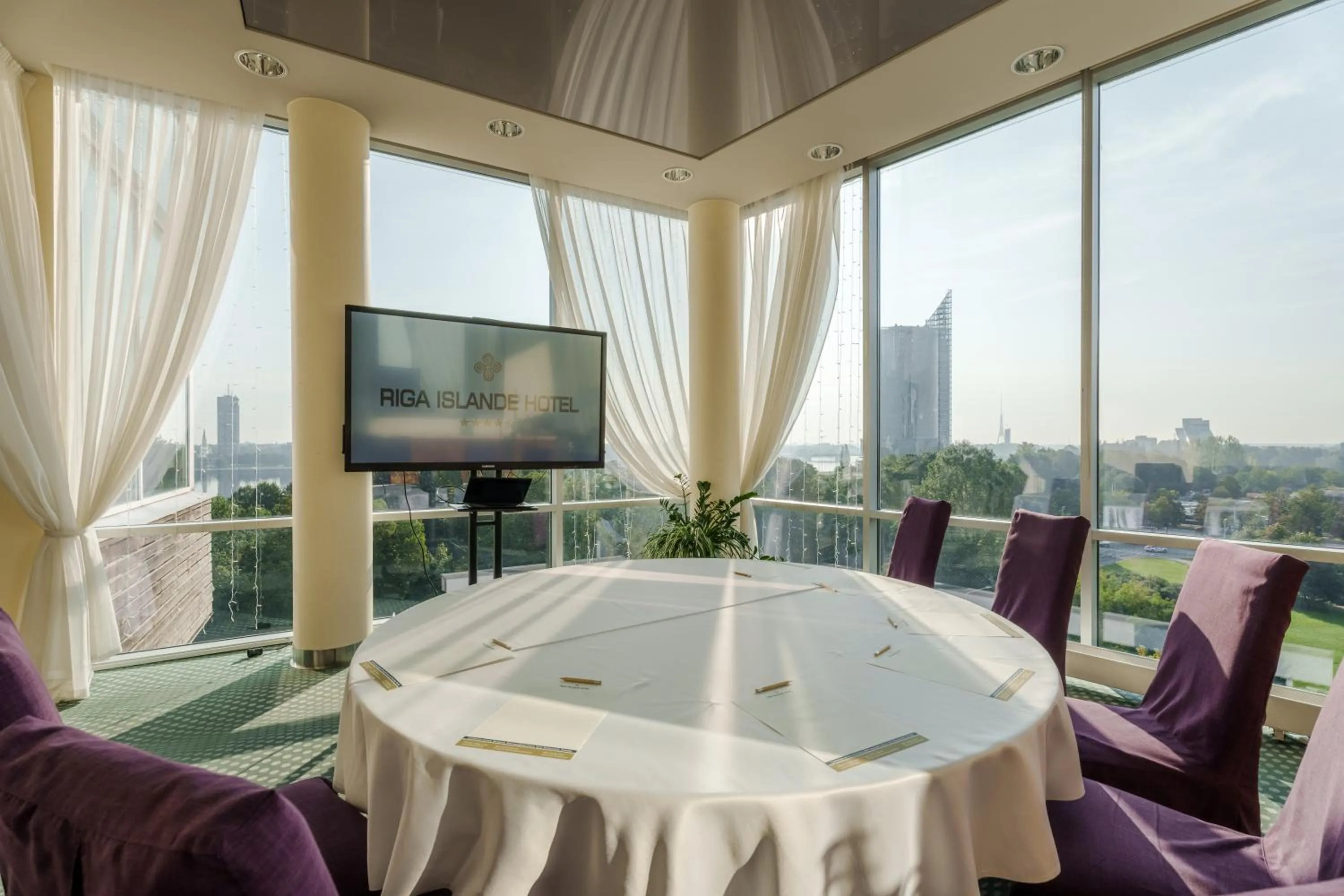Meeting/conference room in Riga Islande Hotel with FREE Parking