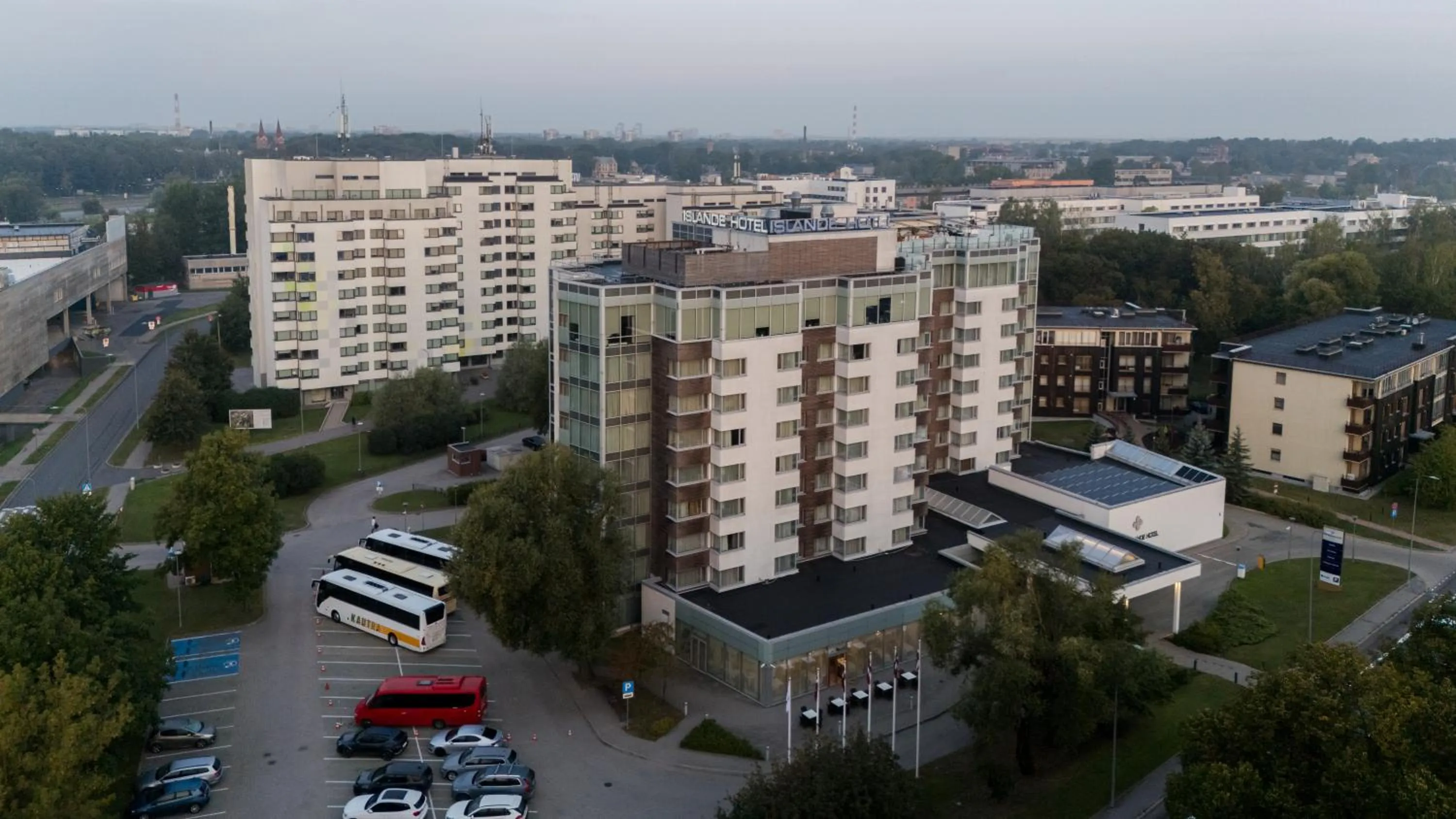 Property building in Riga Islande Hotel with FREE Parking