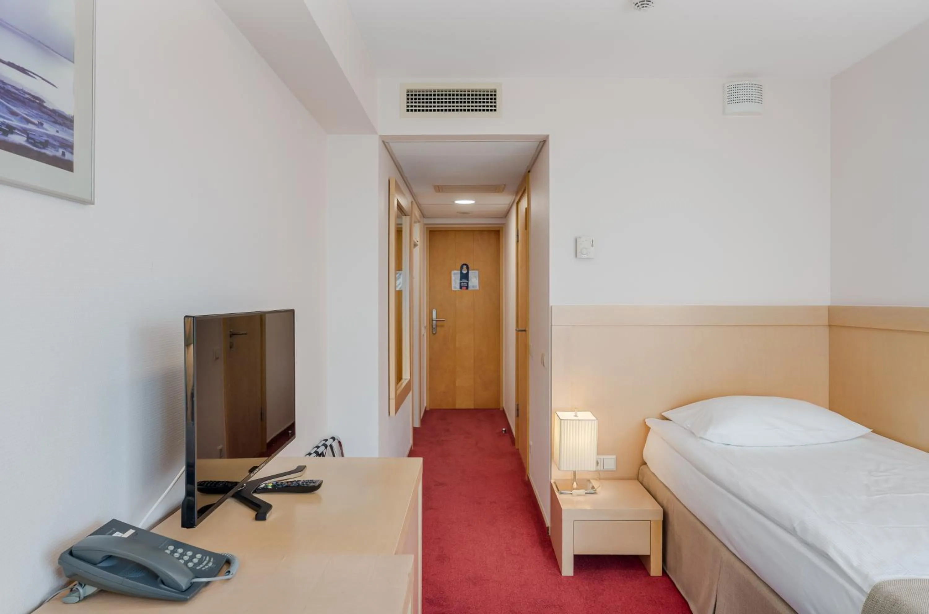 Photo of the whole room, Bed in Riga Islande Hotel with FREE Parking