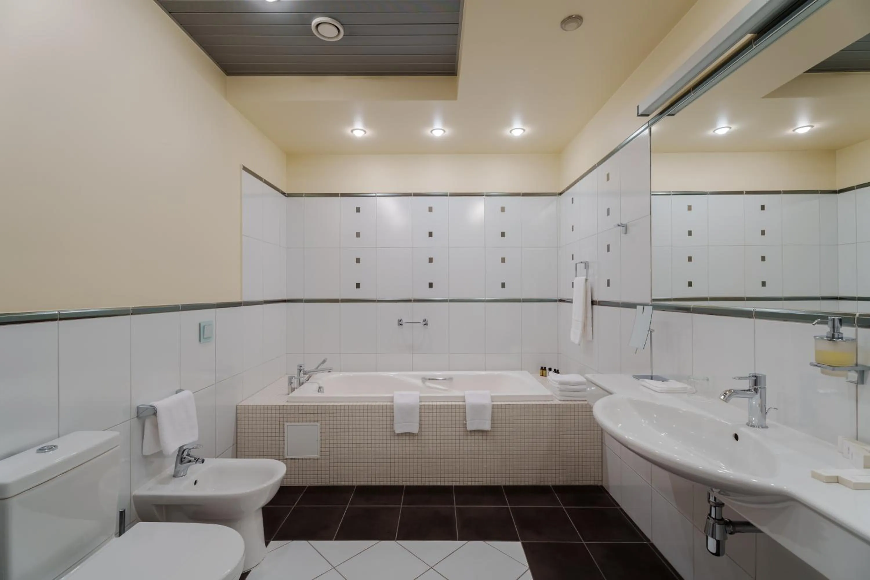 Bathroom in Riga Islande Hotel with FREE Parking