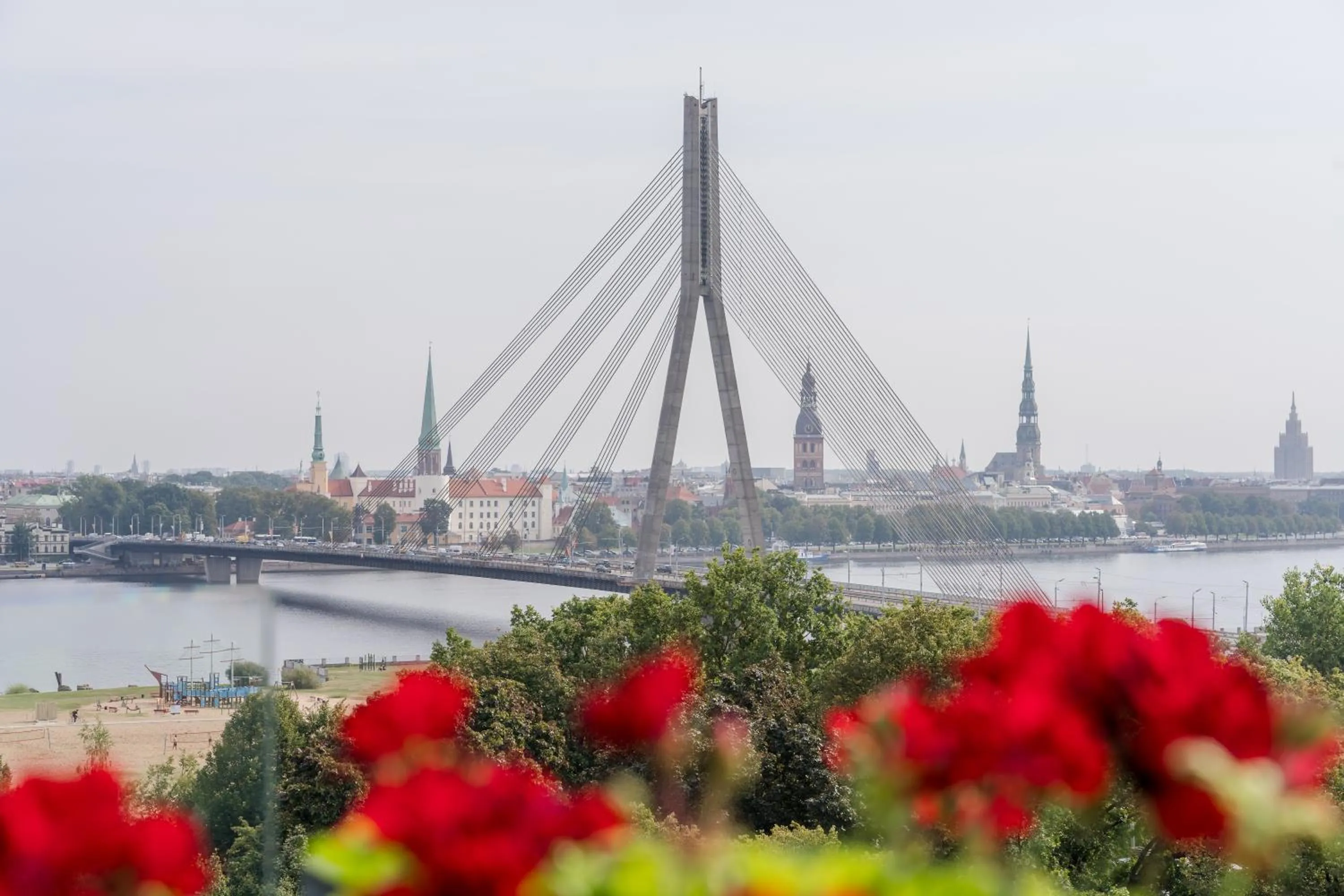 City view in Riga Islande Hotel with FREE Parking