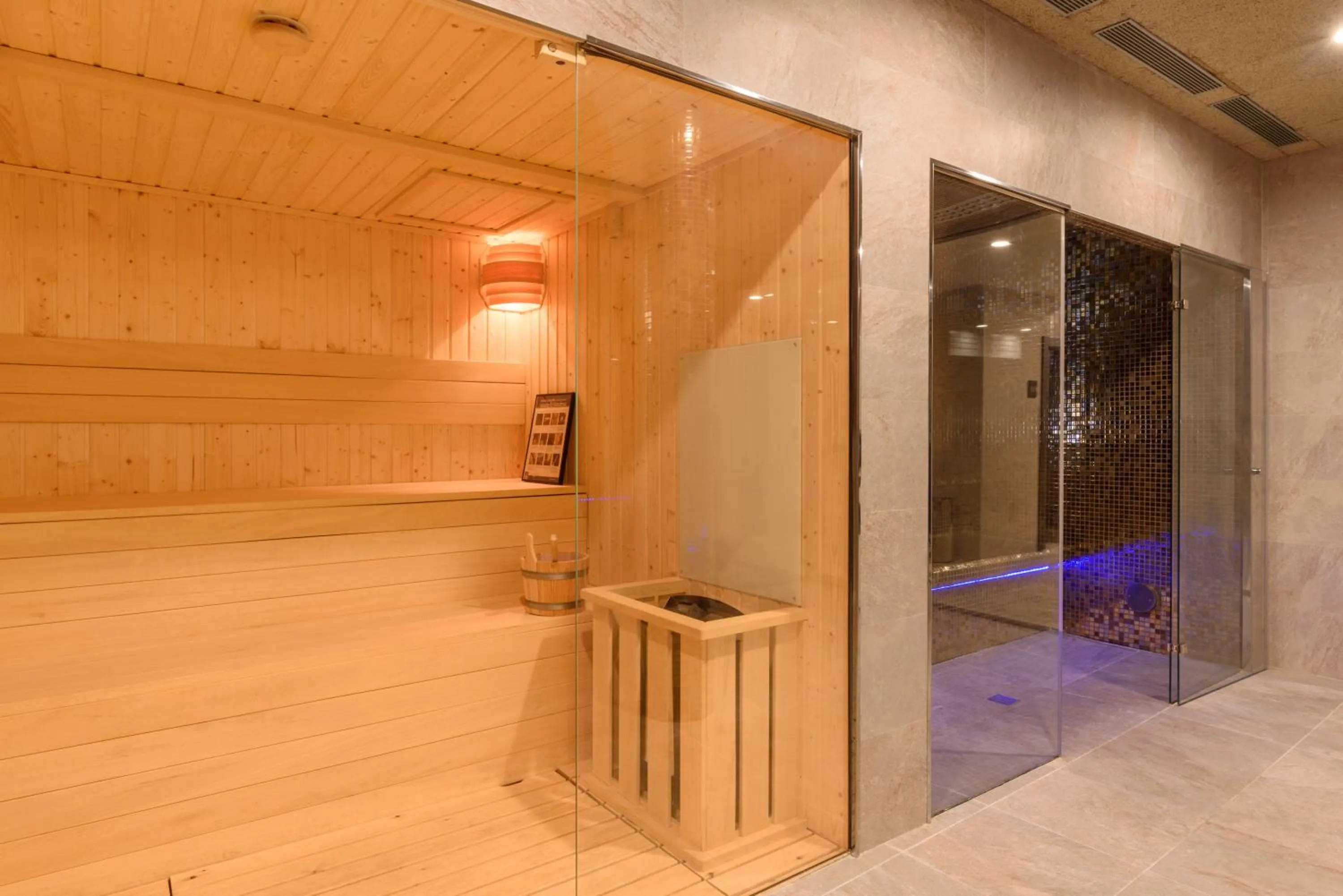 Sauna in Eurostars Fuerte Ruavieja