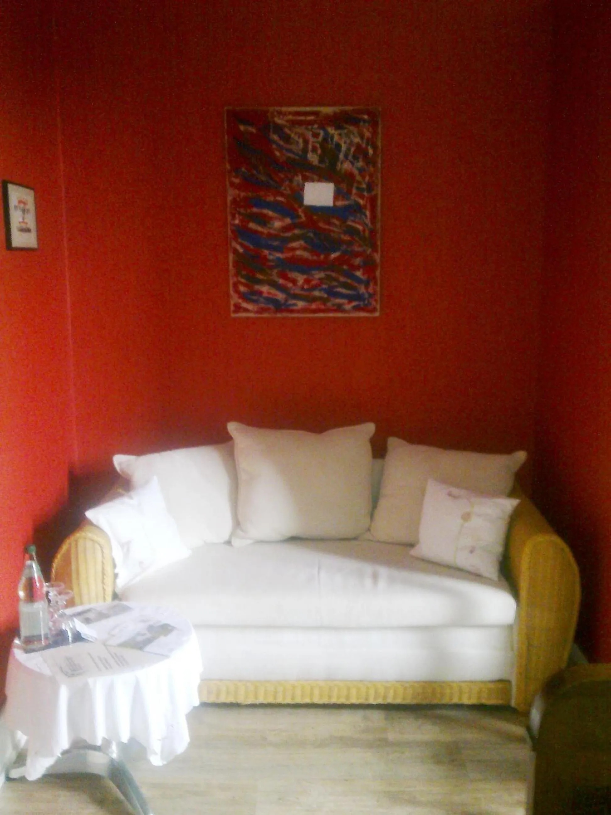 Seating area in Wohnen im Burghotel