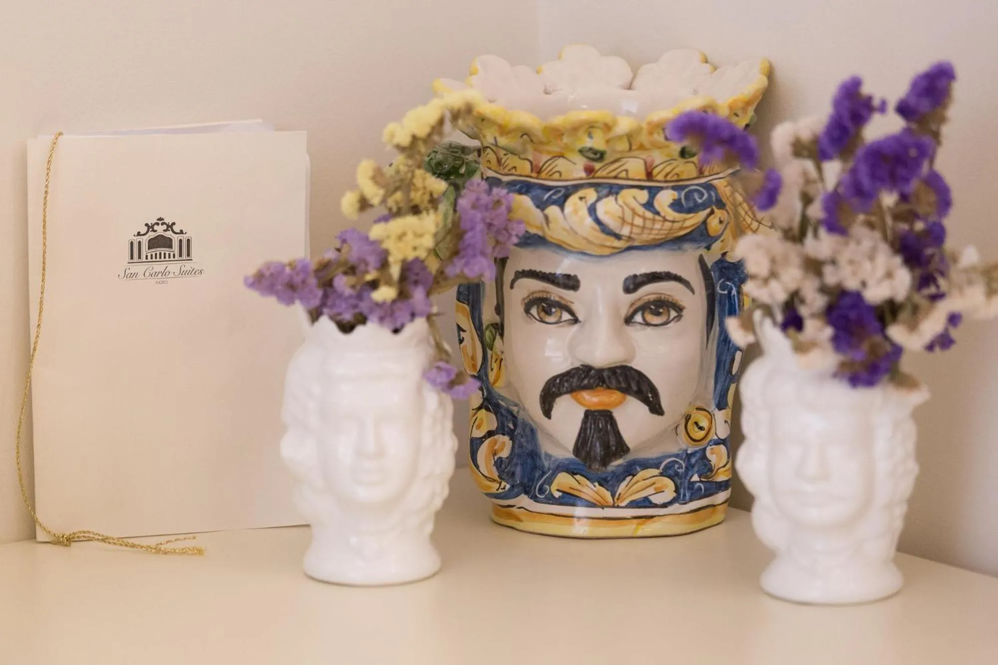 Decorative detail in San Carlo Suites