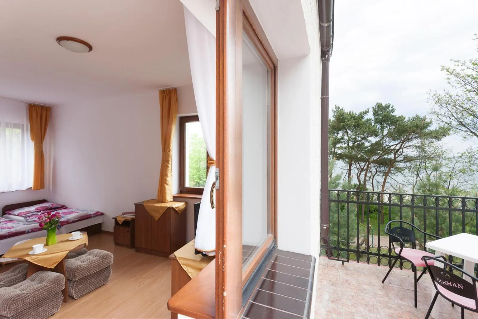 Balcony/Terrace in Ośrodek Wypoczynkowy AS PIK dawniej Hotel AS PIK