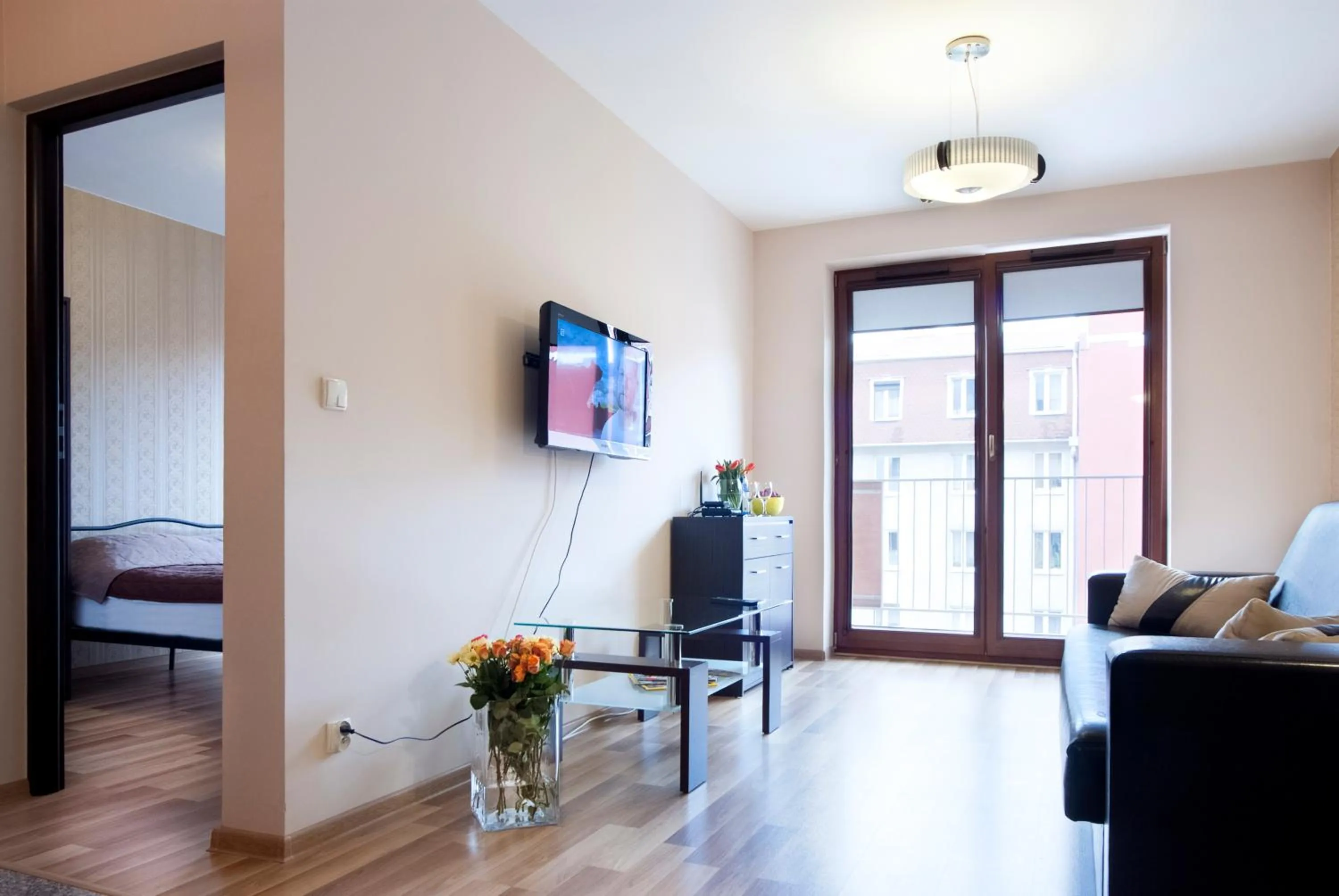 Living room in Cracow Stay Apartments