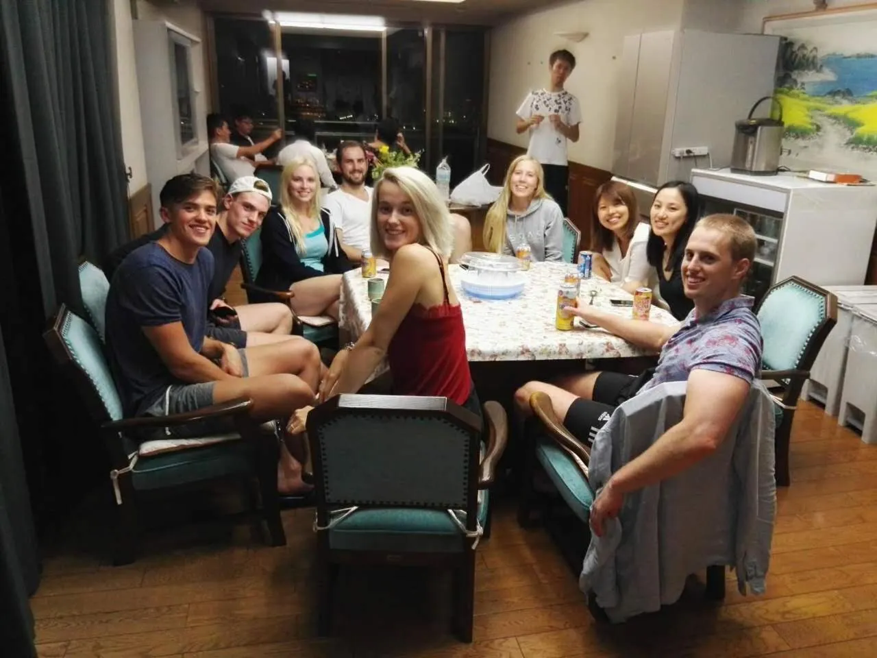 Communal lounge/ TV room in Atami Onsen Guest House Megumi 5 minutes walk from Atami Station