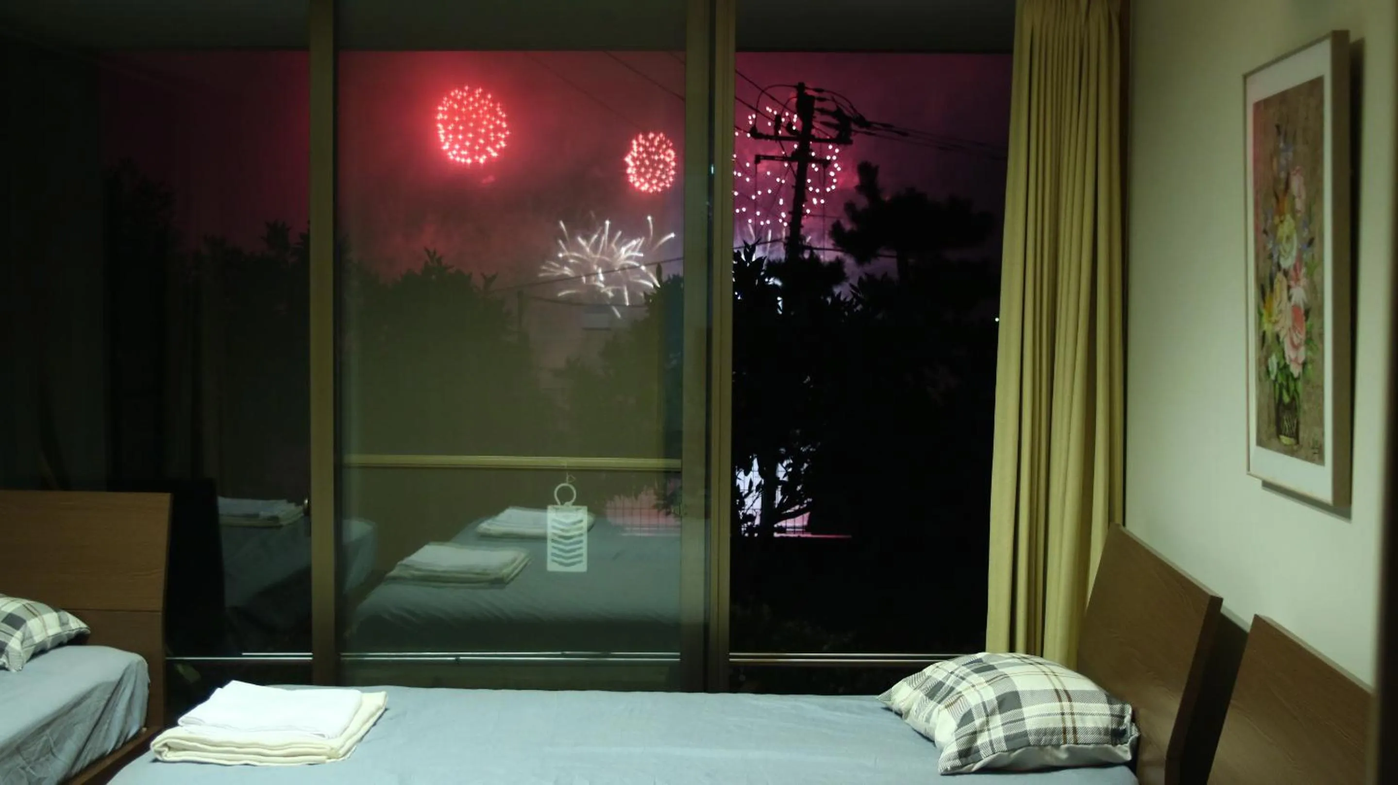 Bedroom, Bed in Atami Onsen Guest House Megumi 5 minutes walk from Atami Station