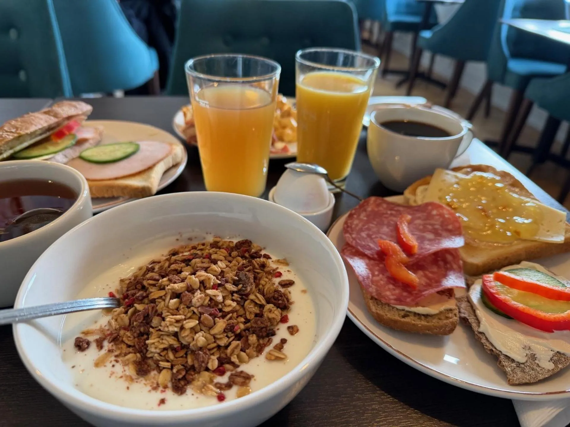 Breakfast in Hotel Bishops Arms Kristianstad
