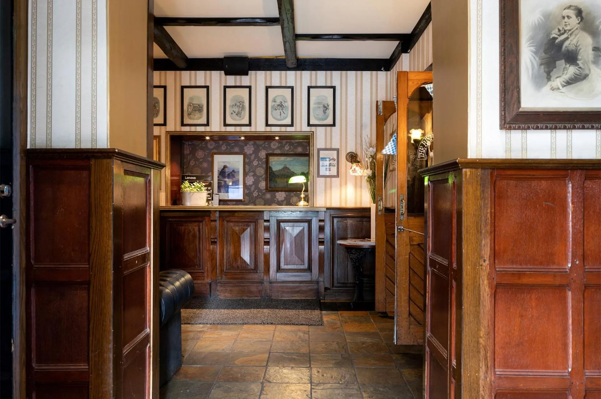 Lobby or reception in Hotel Bishops Arms Kristianstad