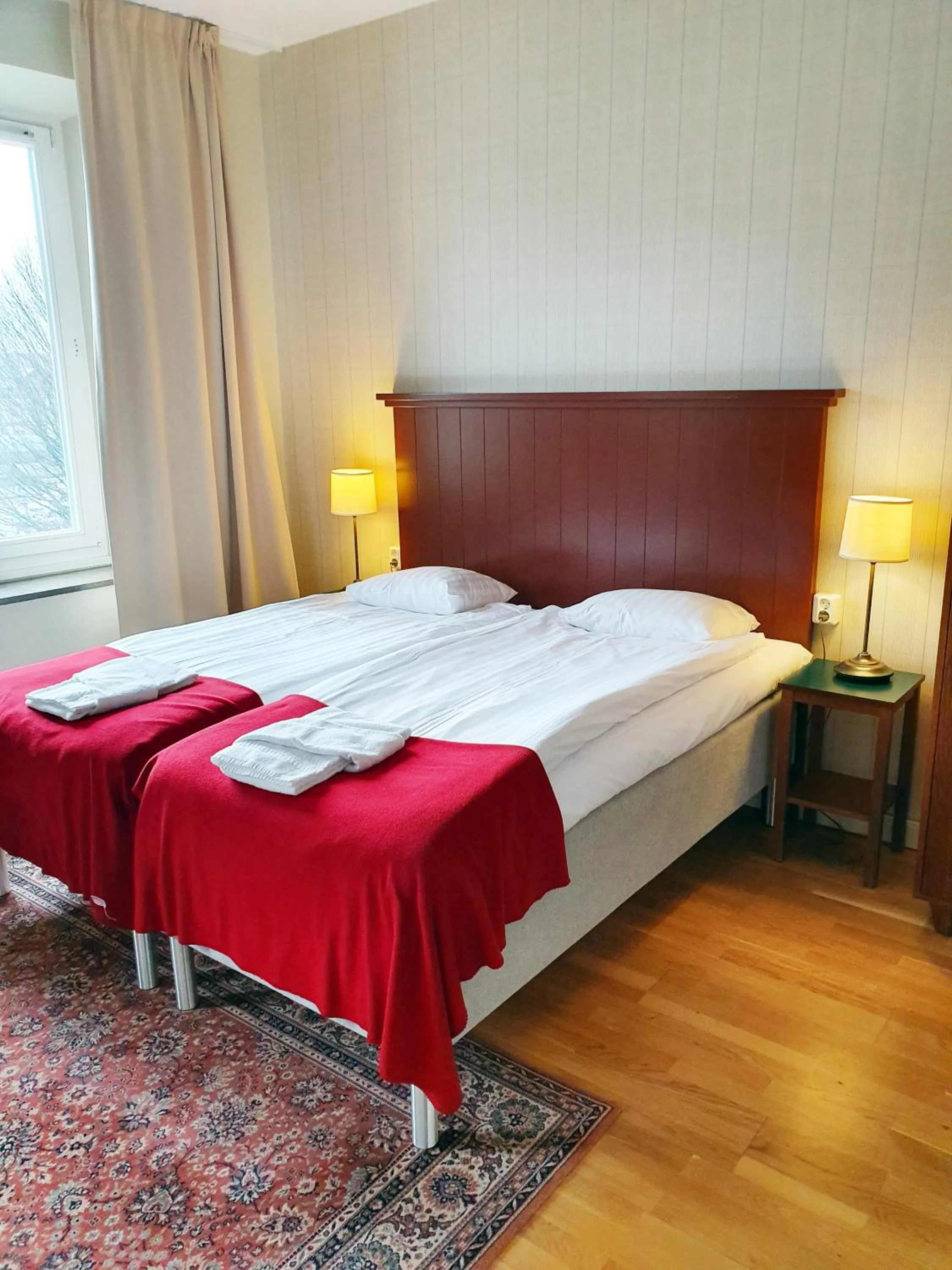 Bed in Hotel Bishops Arms Kristianstad