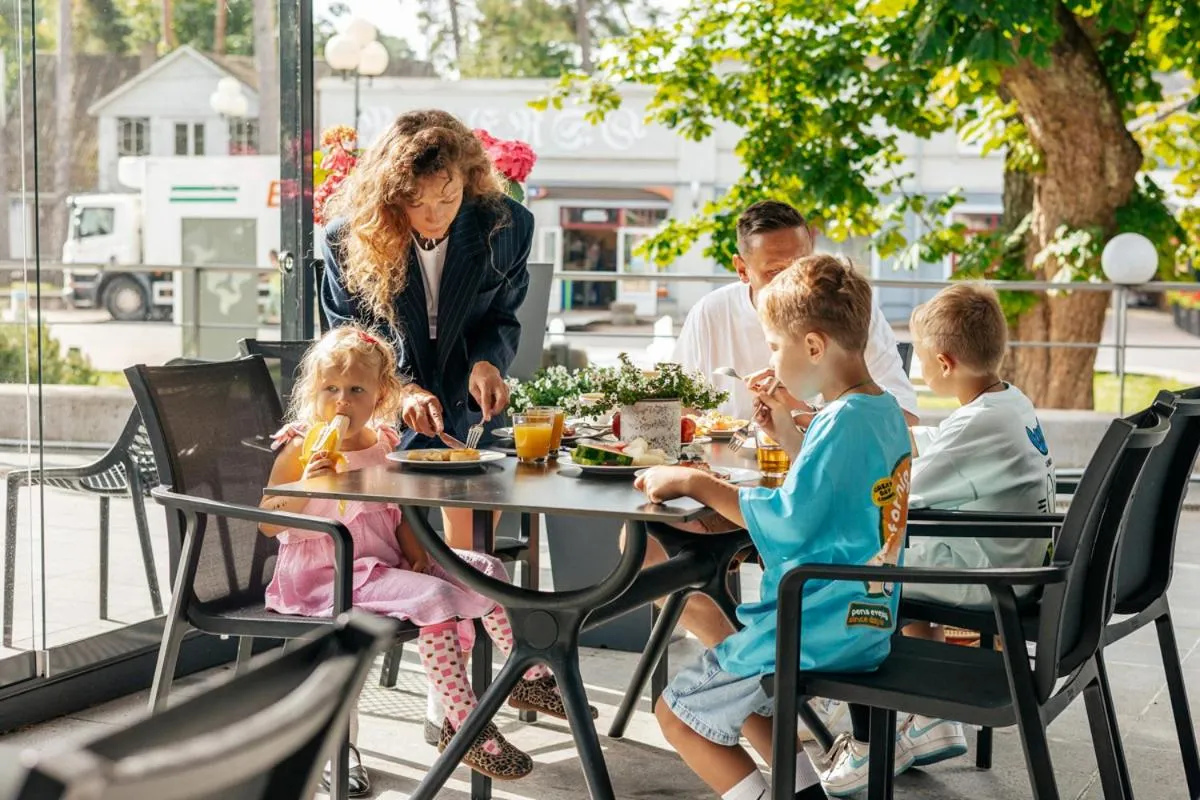 Balcony/Terrace in Jurmala Spa Hotel