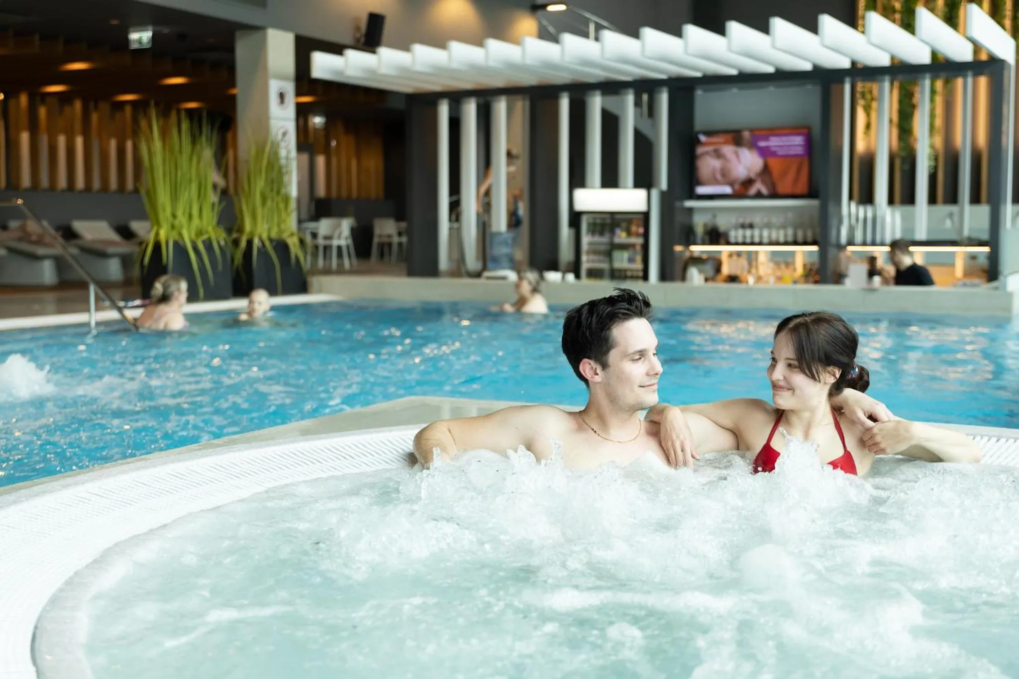 Swimming pool in Hotel Jurmala Spa