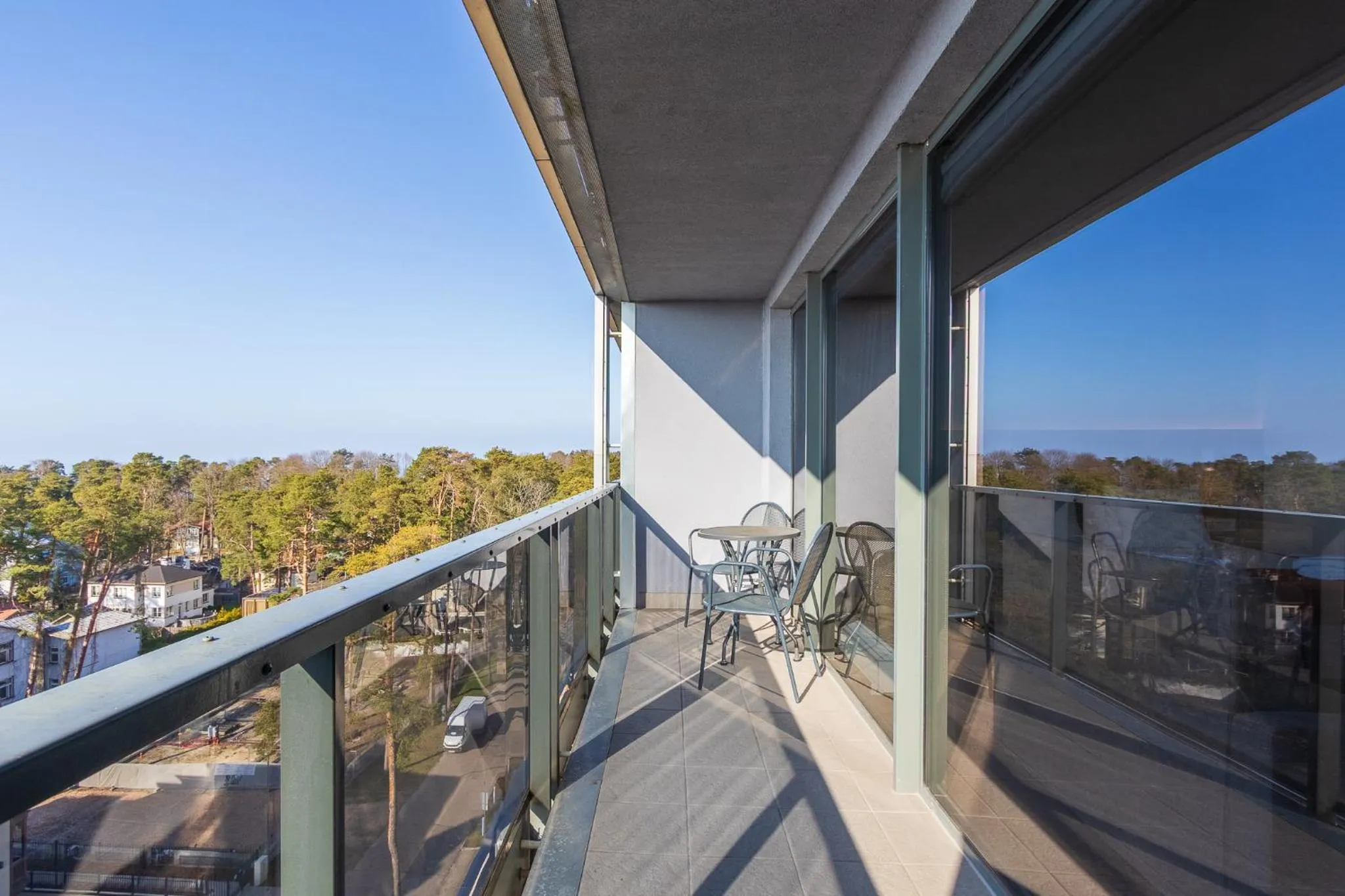 Balcony/Terrace in Hotel Jurmala Spa