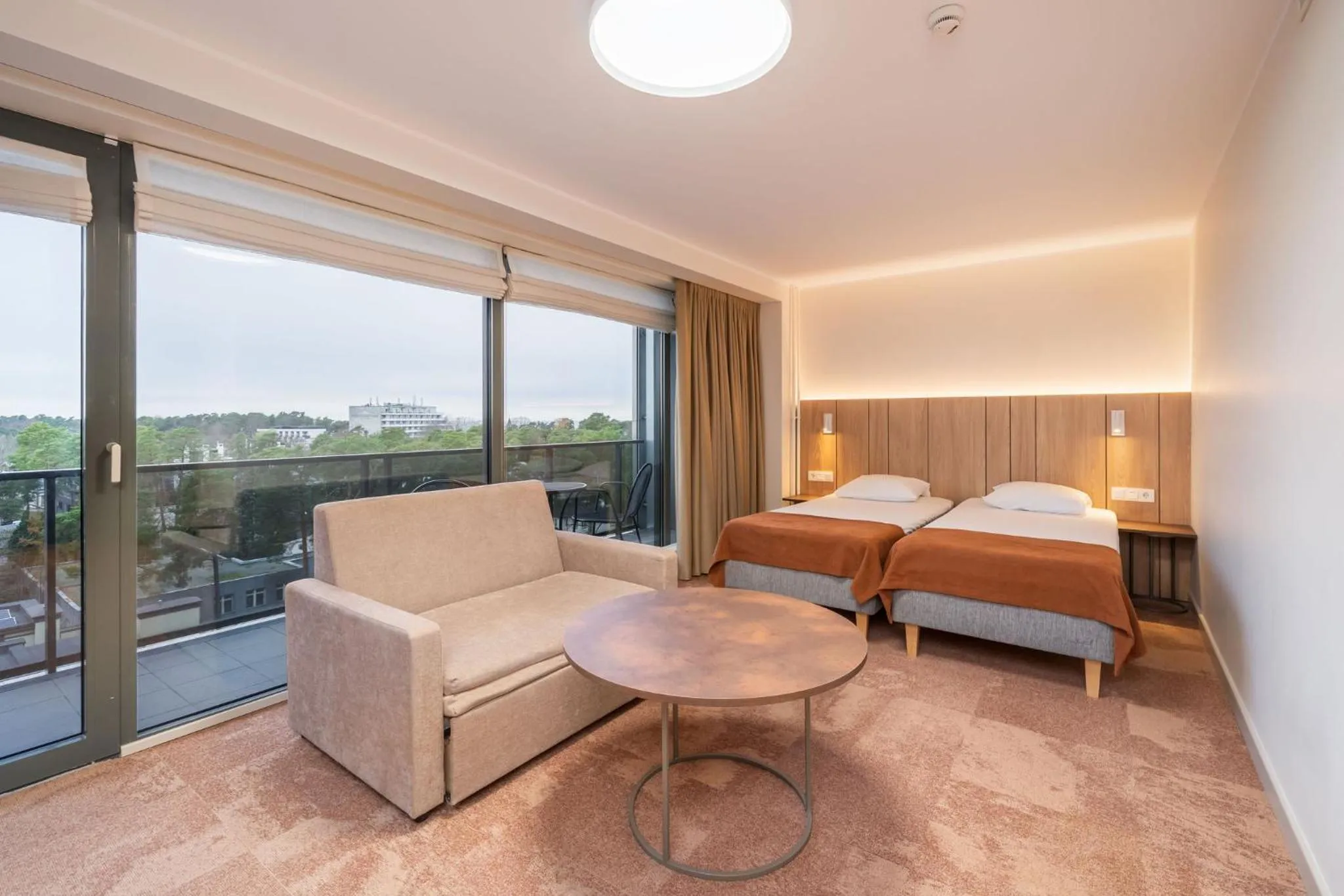 Bedroom, Bed in Hotel Jurmala Spa