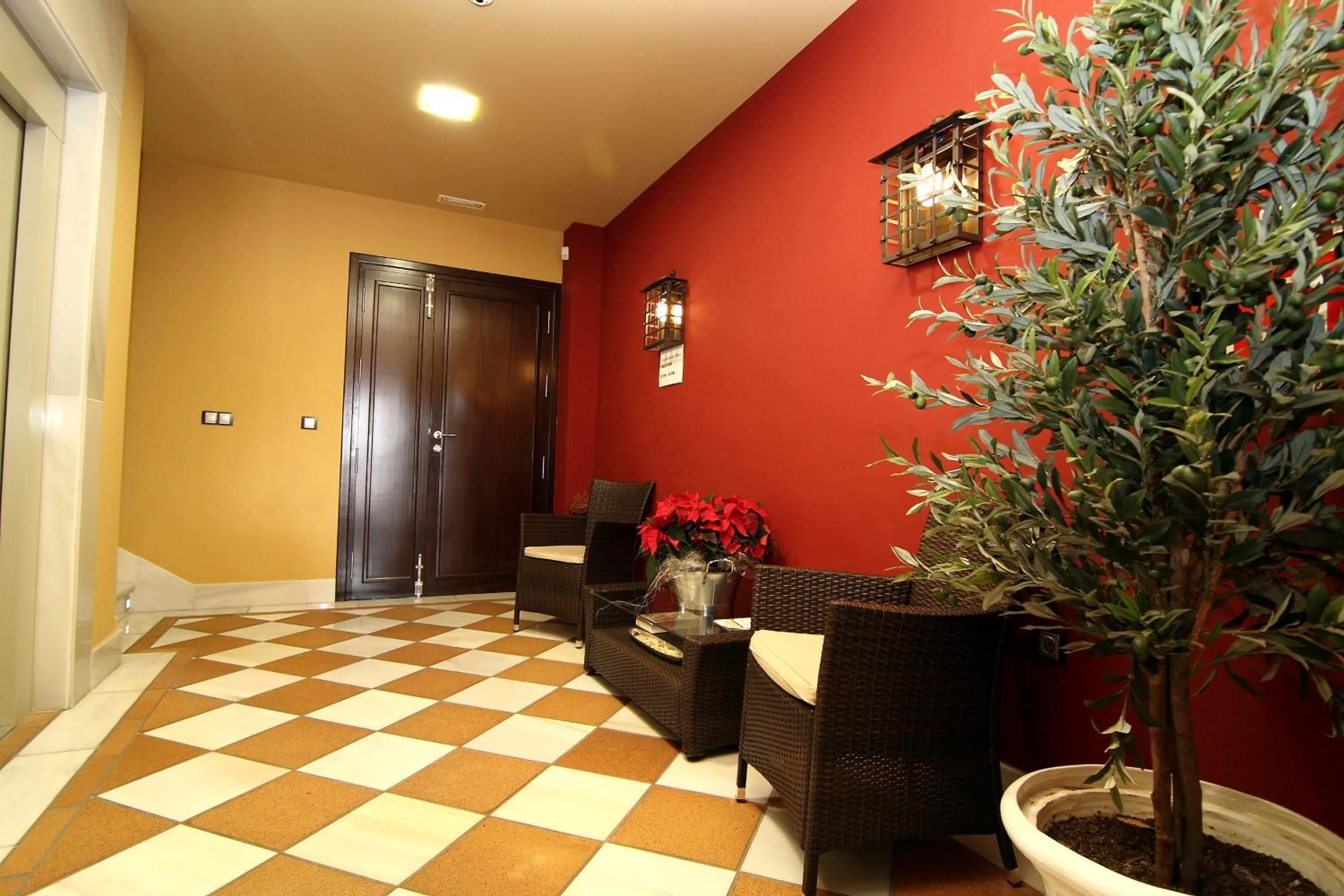 Lobby or reception in Hostal Restaurante La Bartola