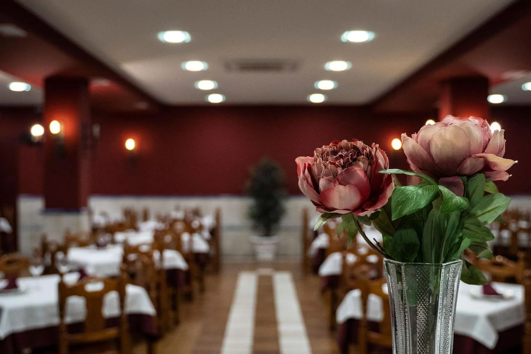 Dining area in Hostal Restaurante La Bartola