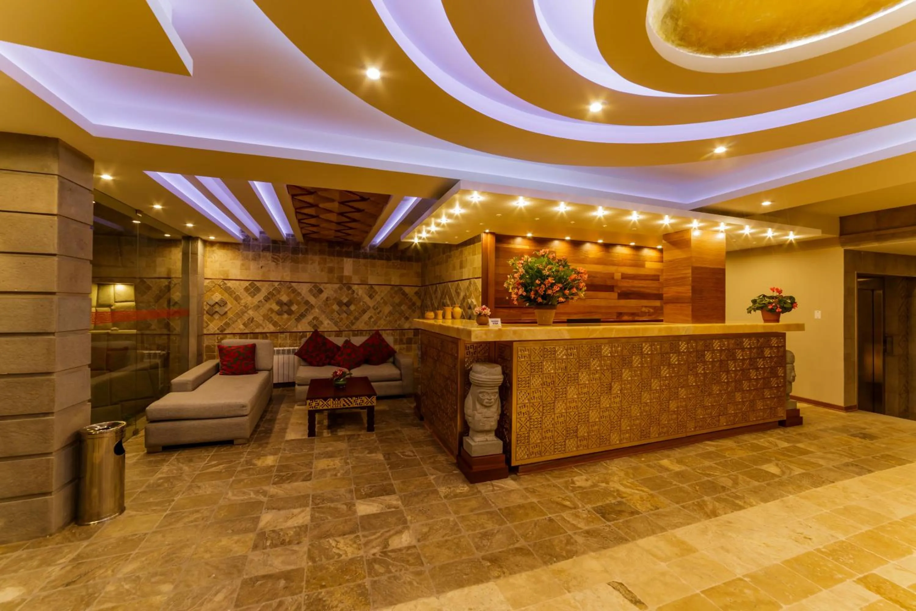 Lobby or reception in Yawar Inka Hotel