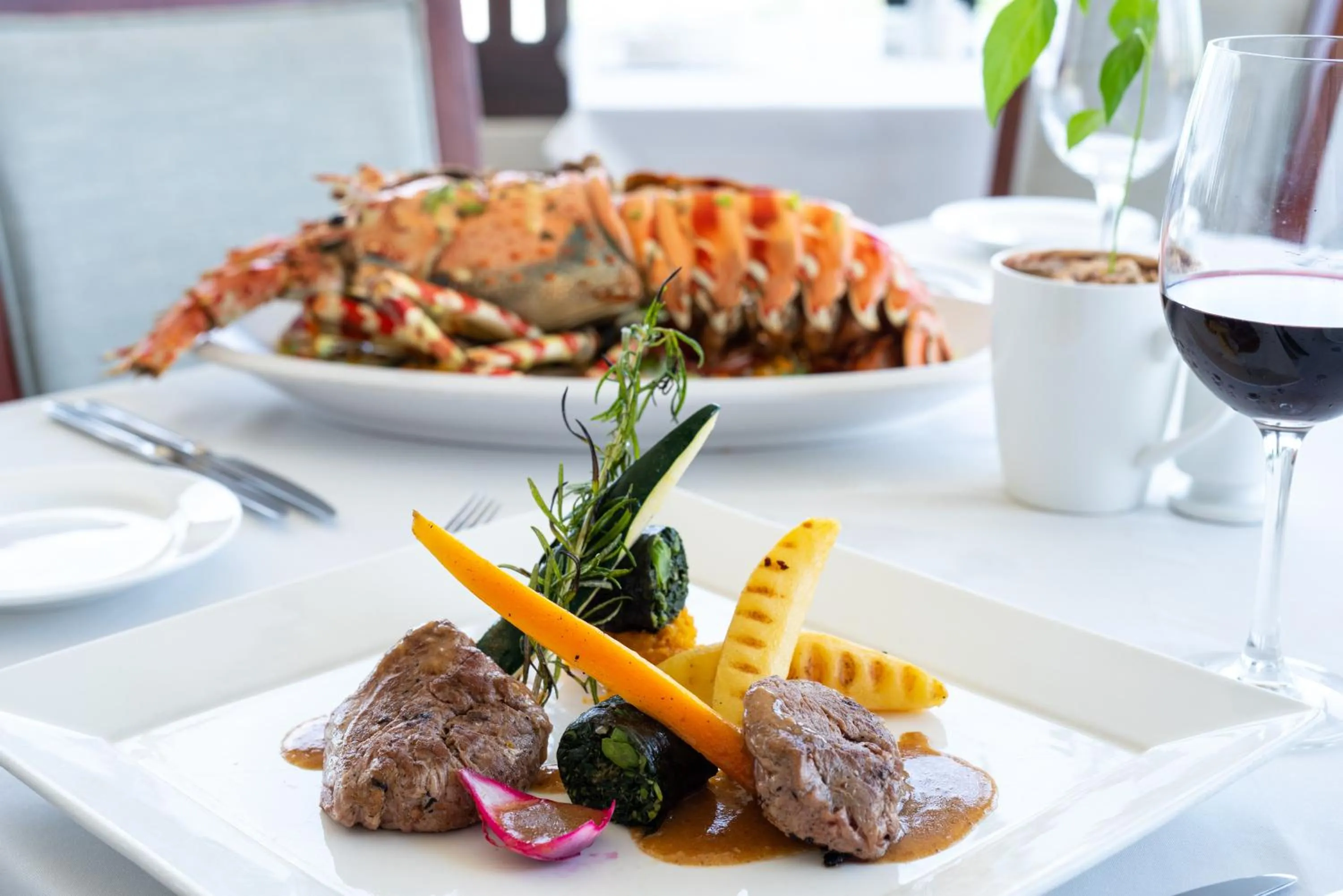 Food and drinks in Nungwi Dreams by Mantis