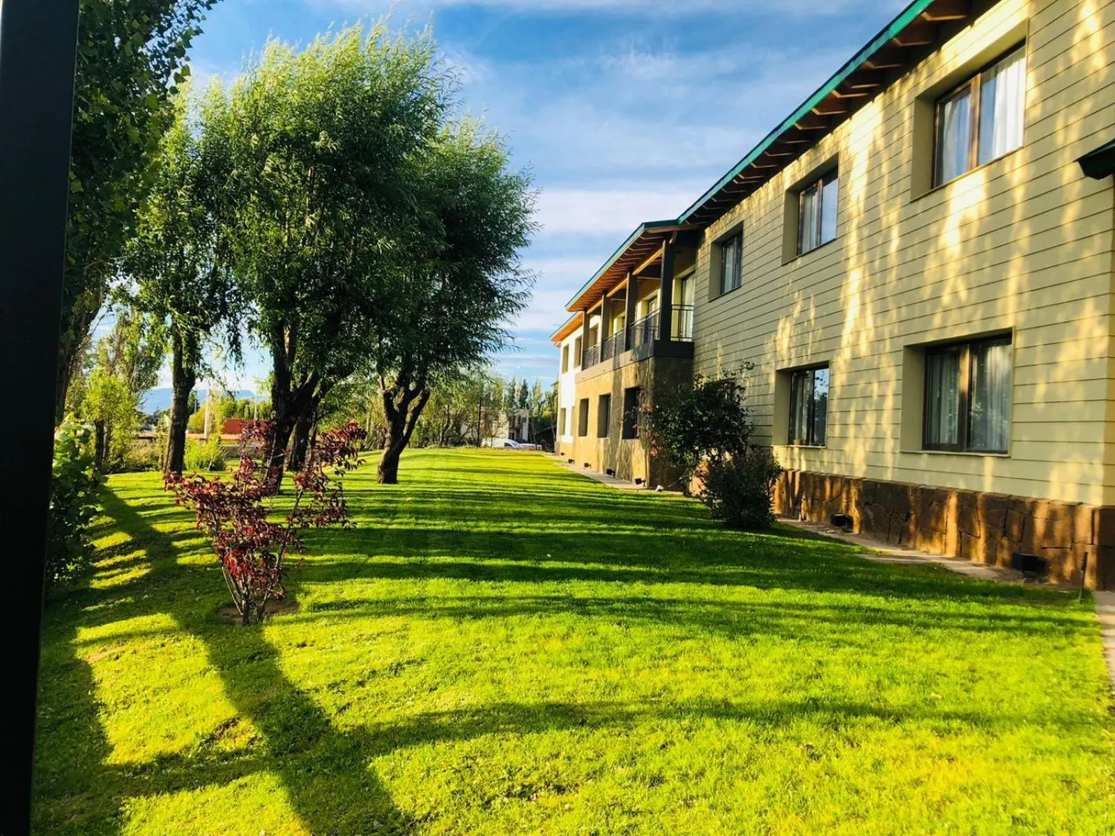 Garden view in Konke Calafate Hotel
