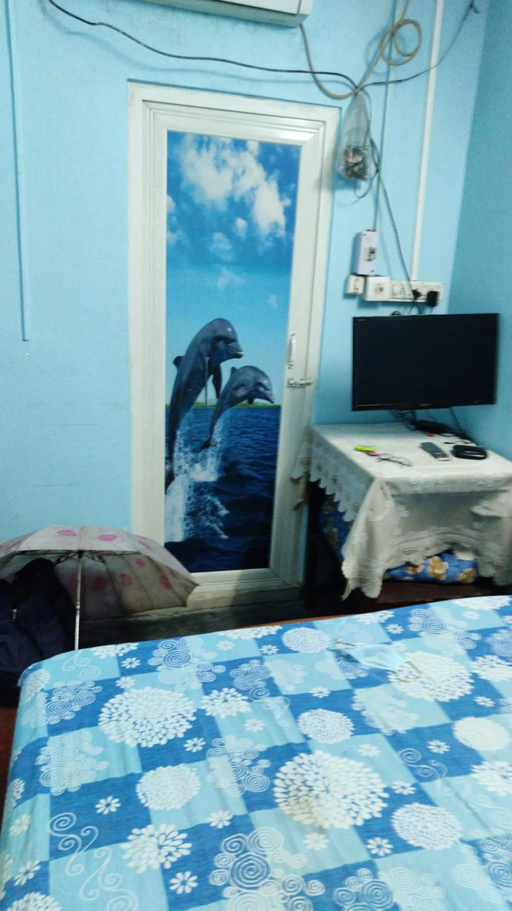 Bed in Kiran Guest House