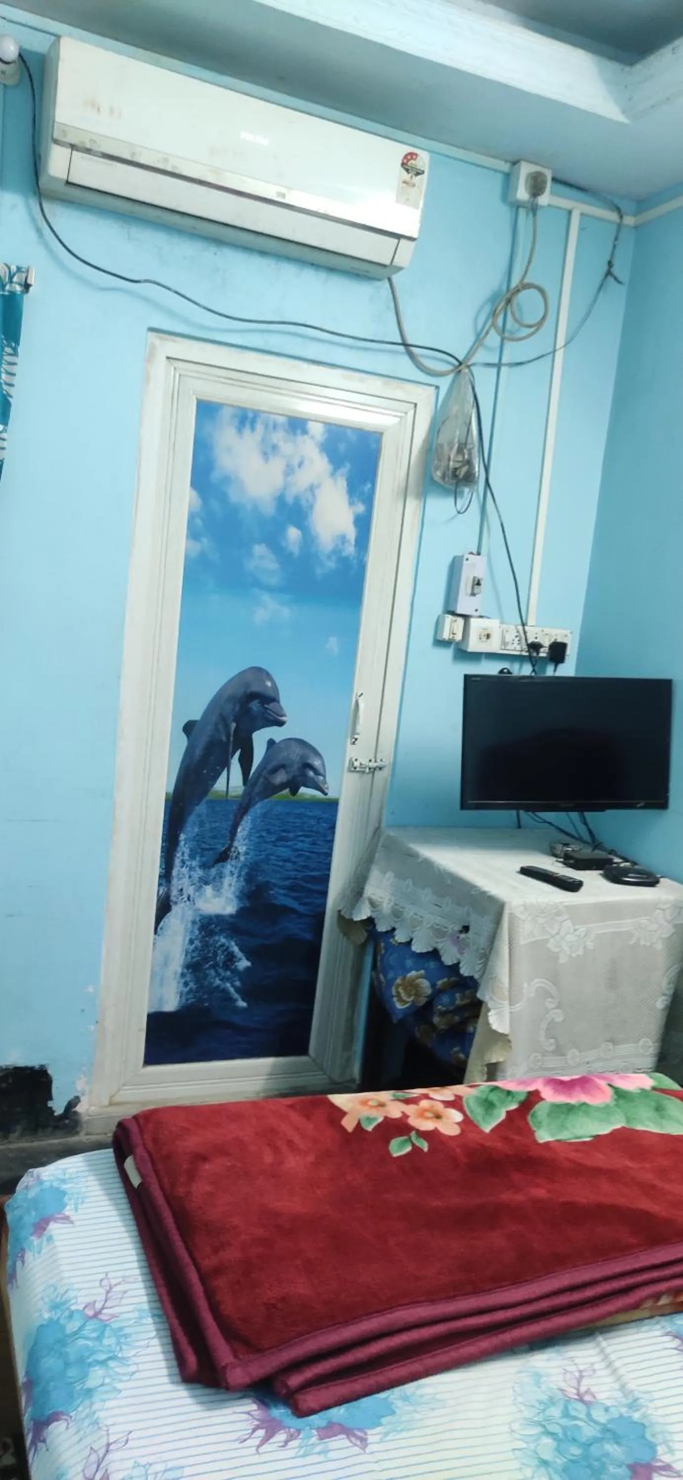 Bed in Kiran Guest House