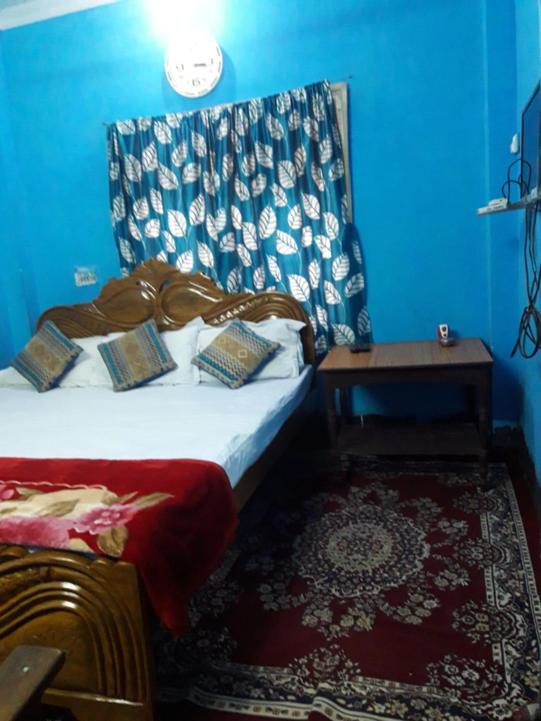 Bed in Kiran Guest House