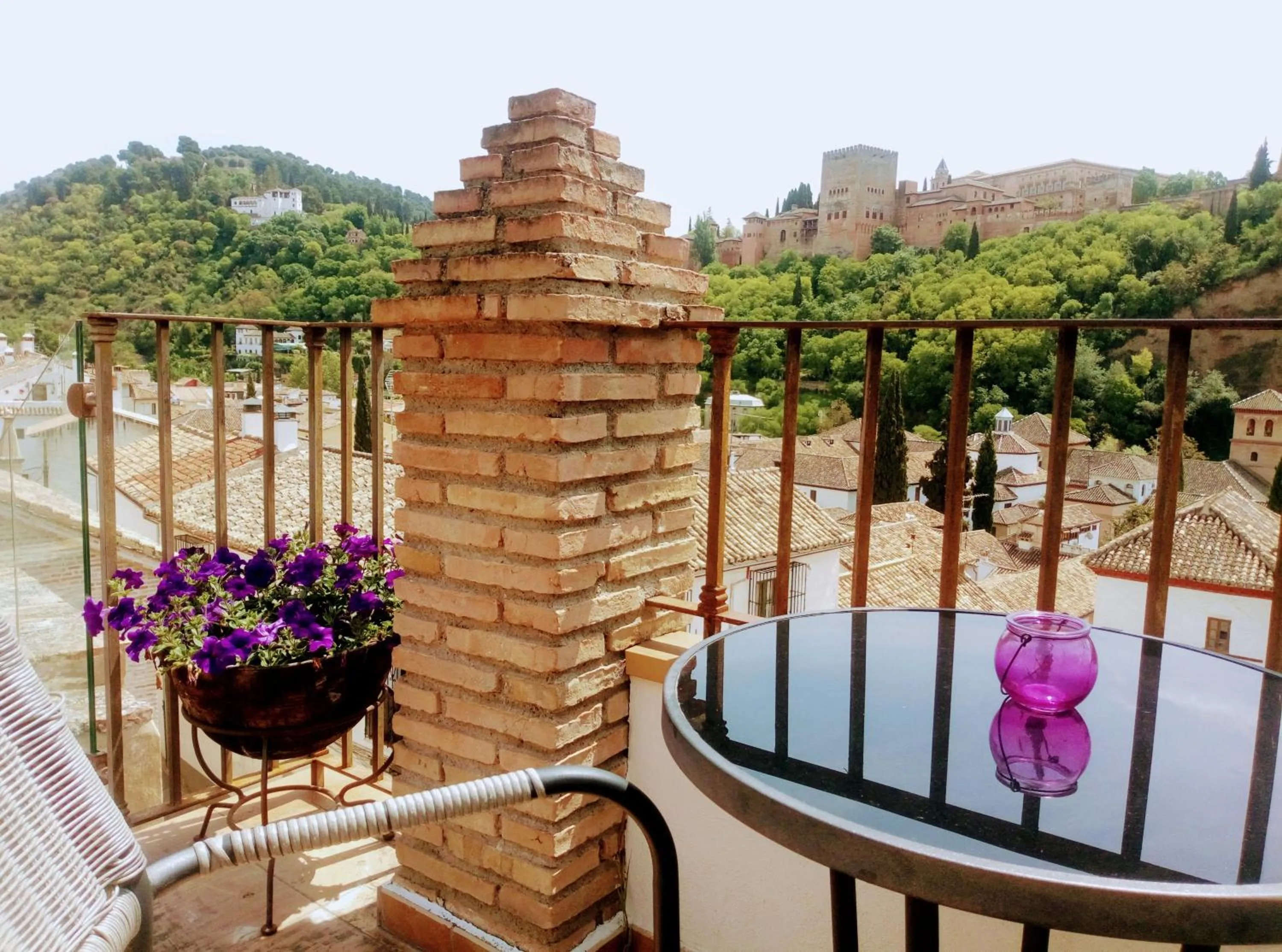 Balcony/Terrace in Apartamentos Alhambra