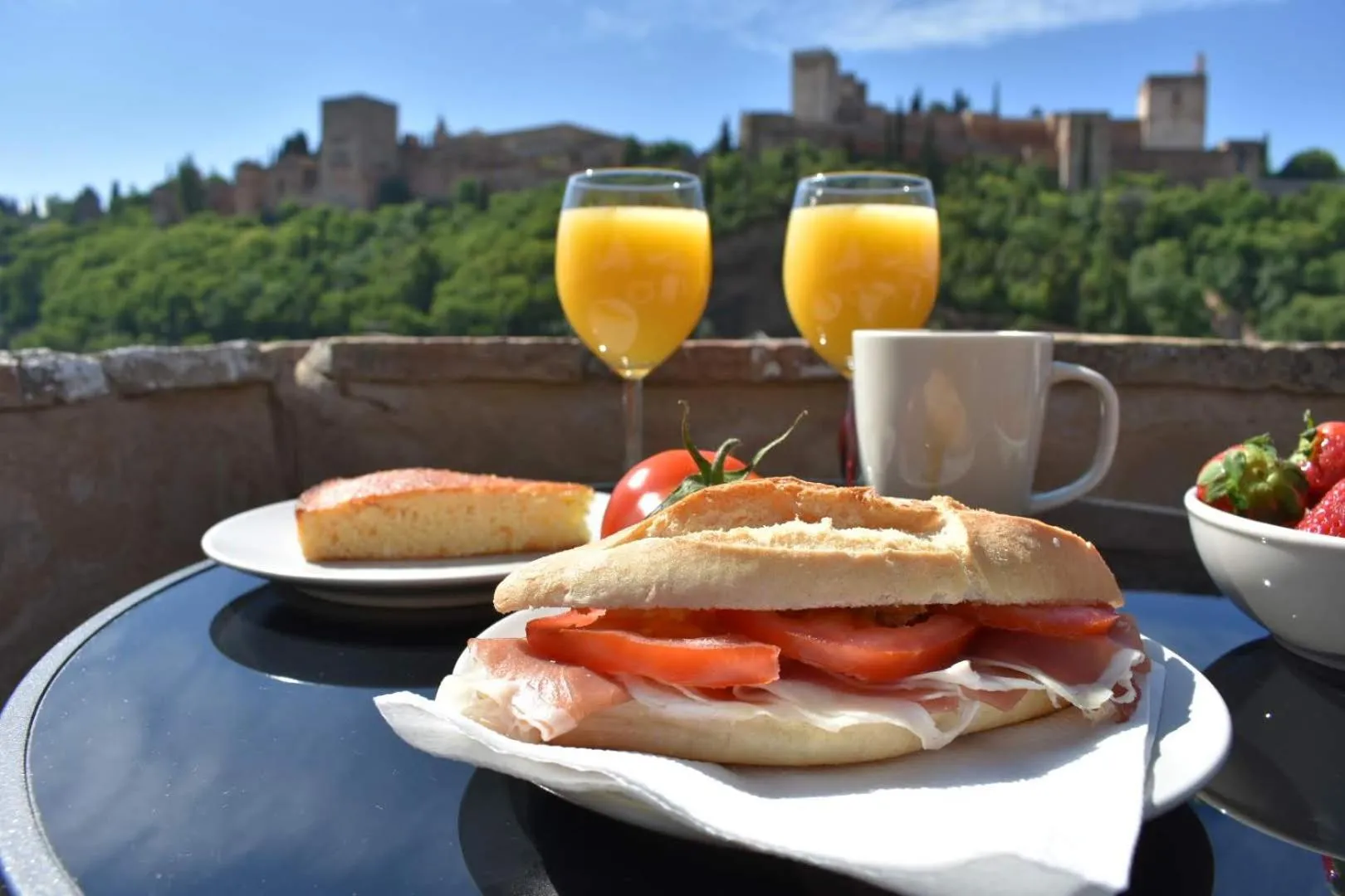 Balcony/Terrace in Apartamentos Alhambra