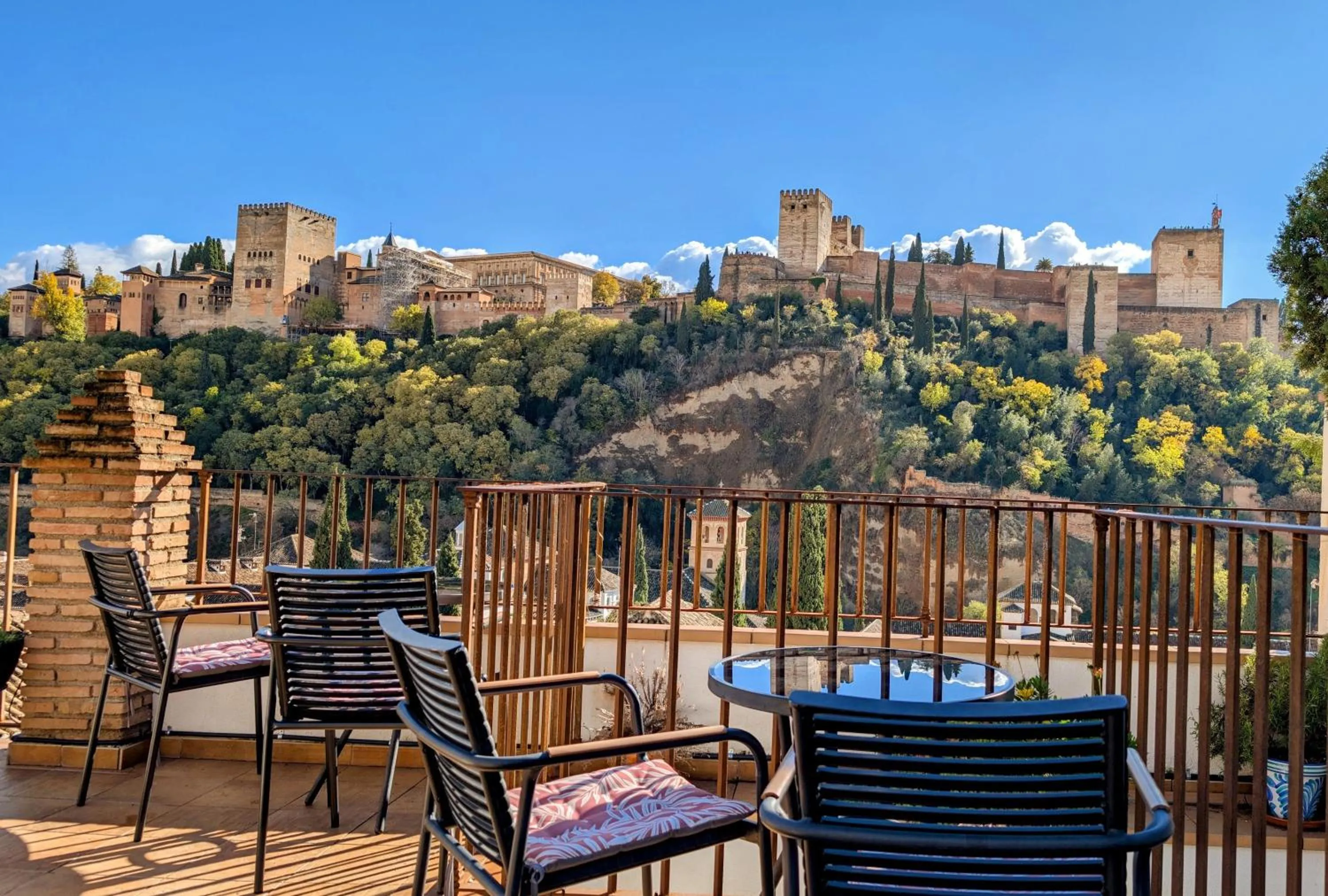 Balcony/Terrace in Apartamentos Alhambra