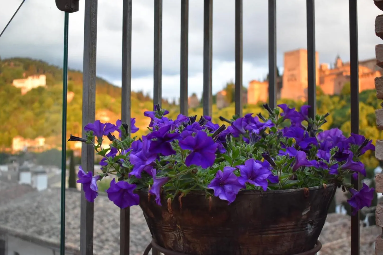 Balcony/Terrace in Apartamentos Alhambra