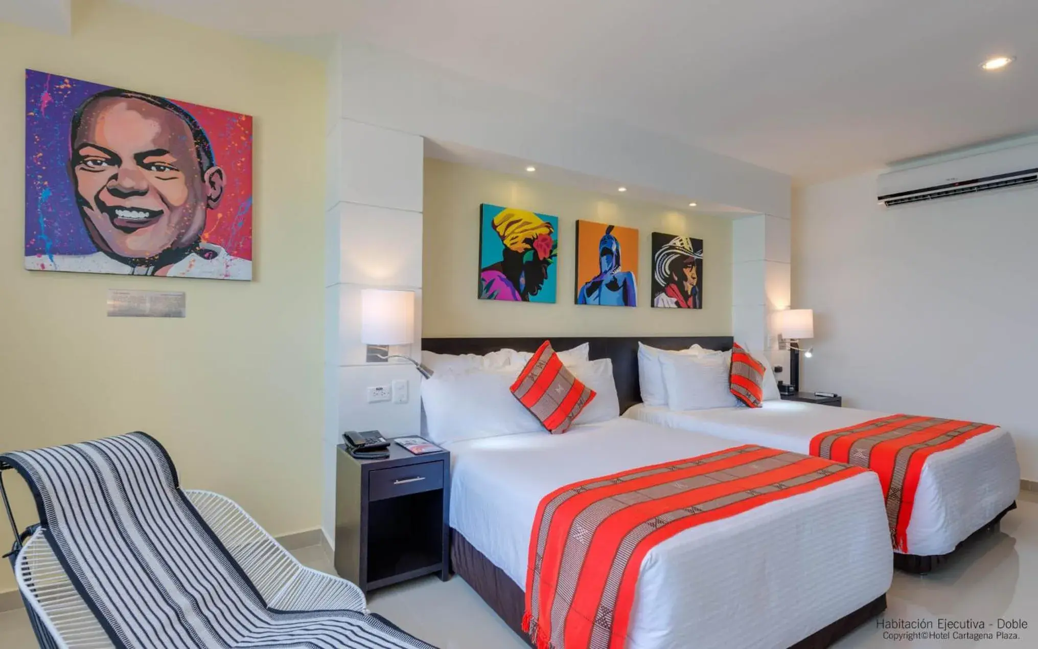 Executive Double Room (Adults Only) in Hotel Cartagena Plaza Executive Double Room (Adults Only) in Hotel Cartagena Plaza