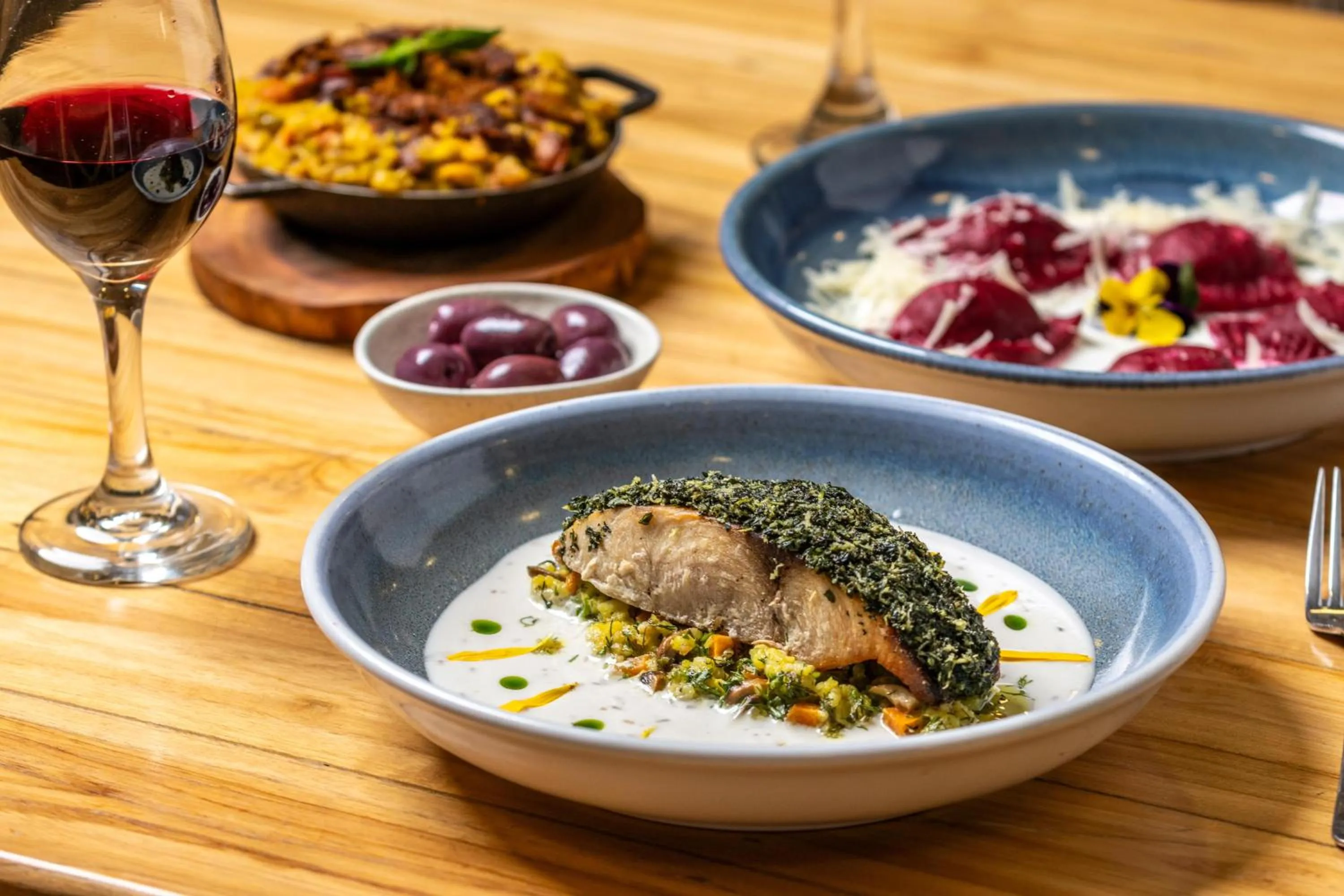 Restaurant/places to eat in Hotel Cartagena Plaza