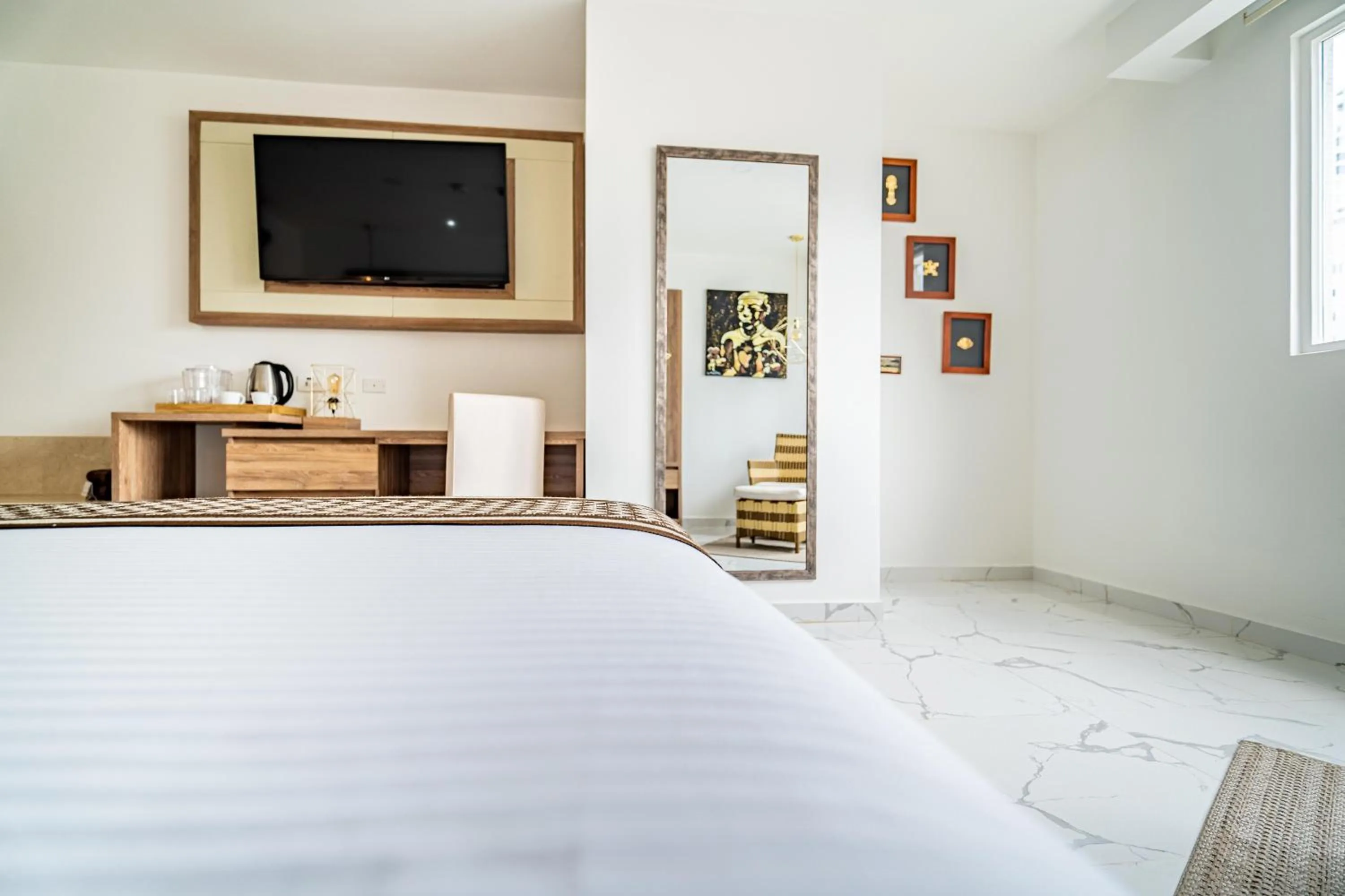 Photo of the whole room, Bed in Hotel Cartagena Plaza