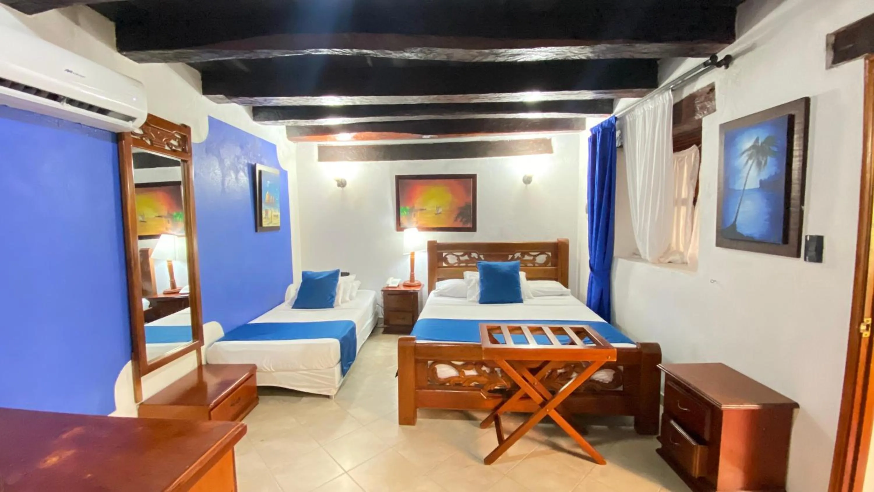 Bed in Hotel Don Pedro De Heredia