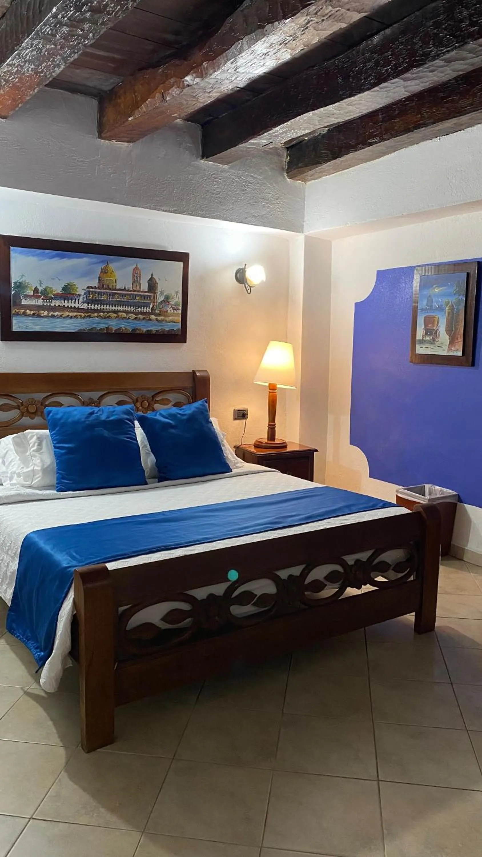 Bed in Hotel Don Pedro De Heredia