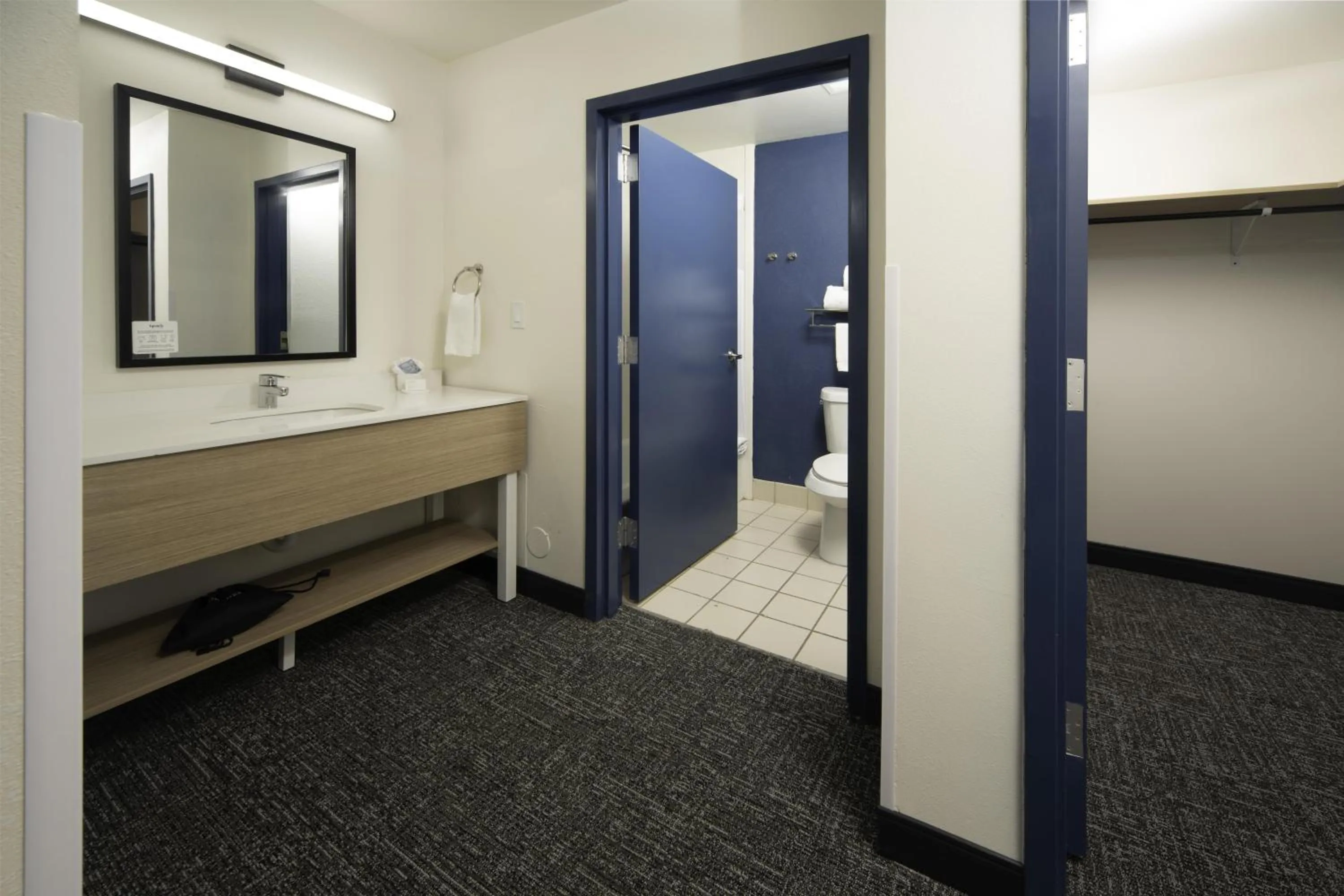 Bathroom in Spark by Hilton Amarillo East