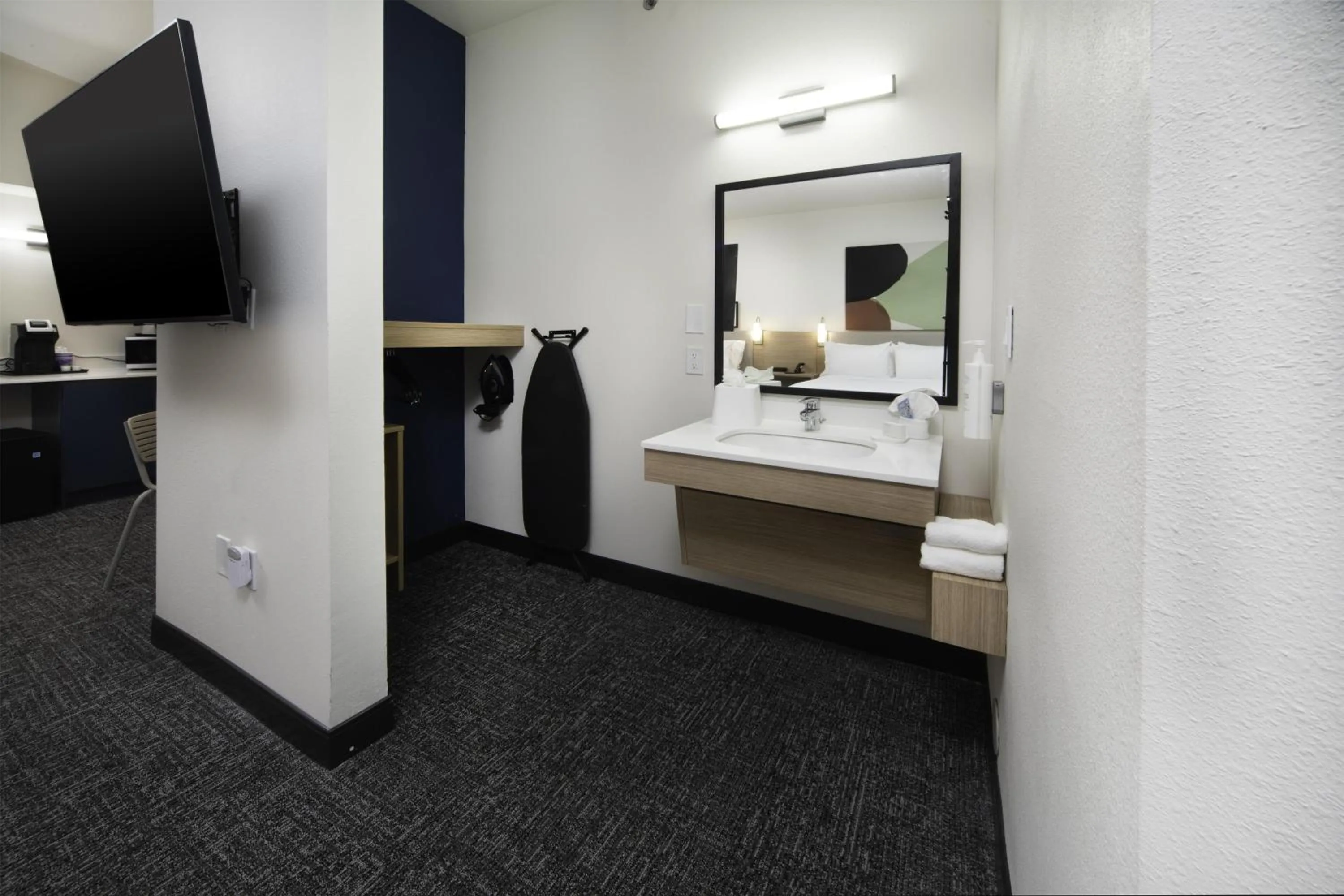 Bathroom in Spark by Hilton Amarillo East