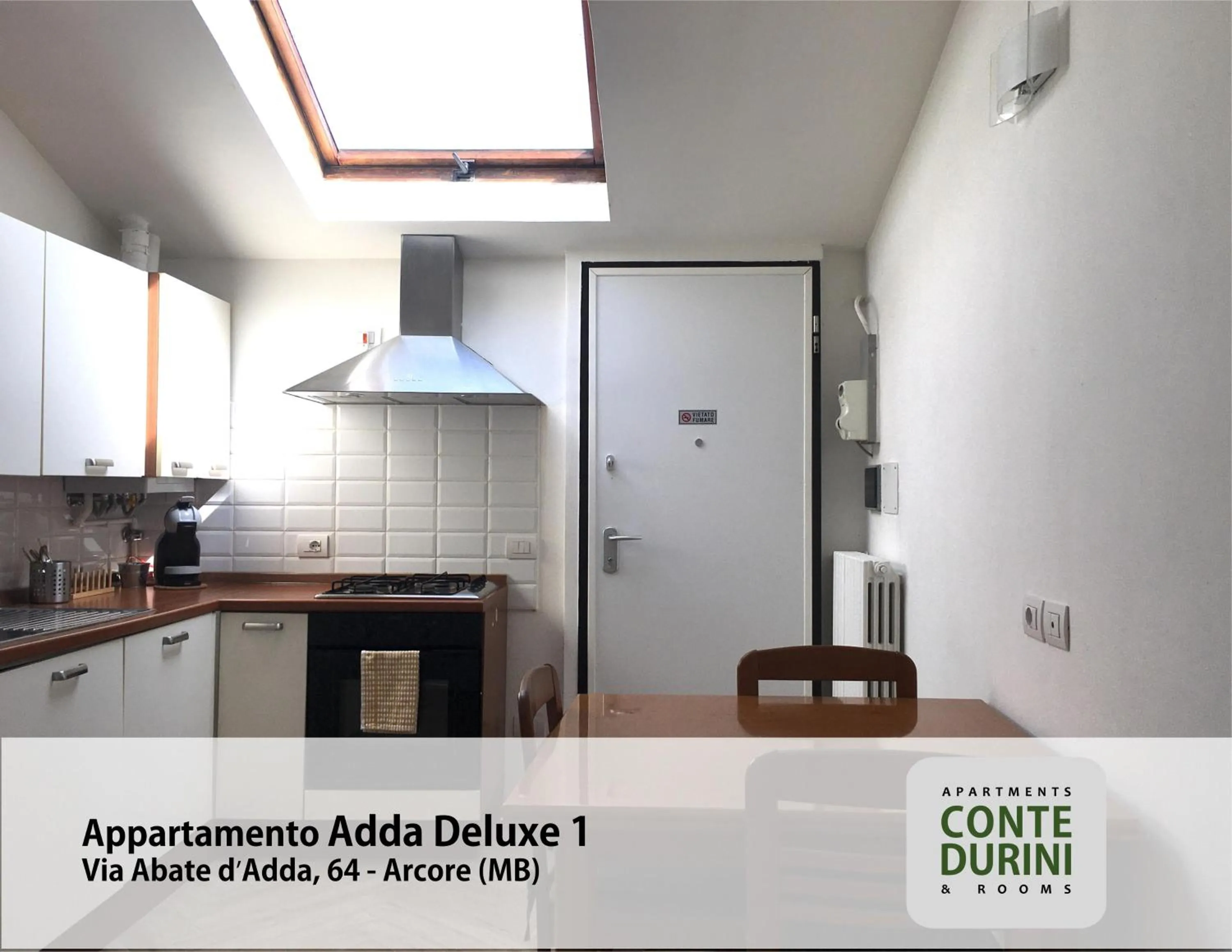 kitchen in Conte Durini Apartments & Rooms